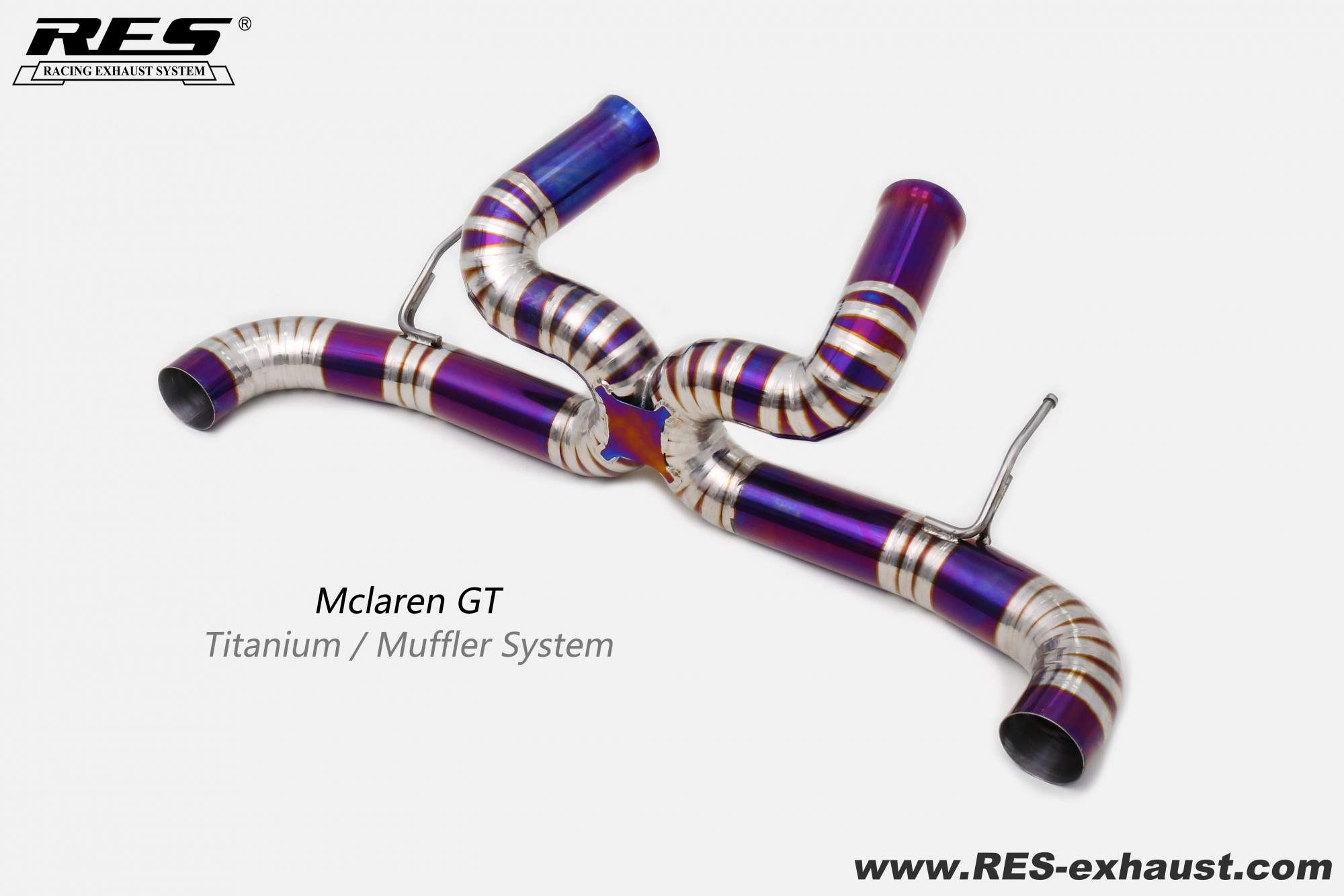 Mclaren GT  Titanium / Muffler System