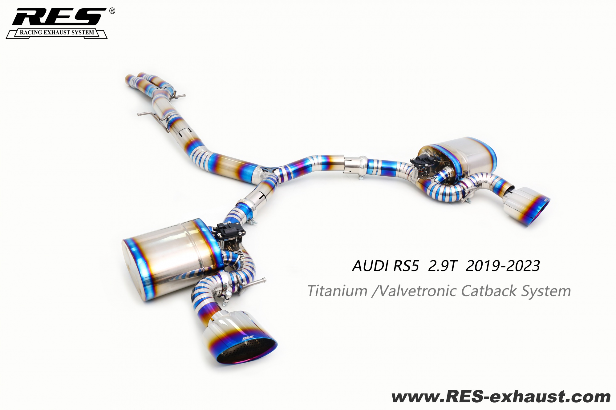 AUDI RS5 Titanium / Valvetronic Catback System