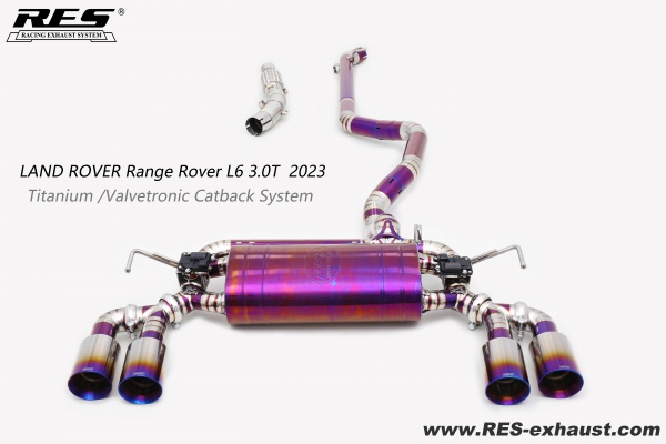 LAND ROVER L6 3.0T Titanium / Valvetronic Catback System