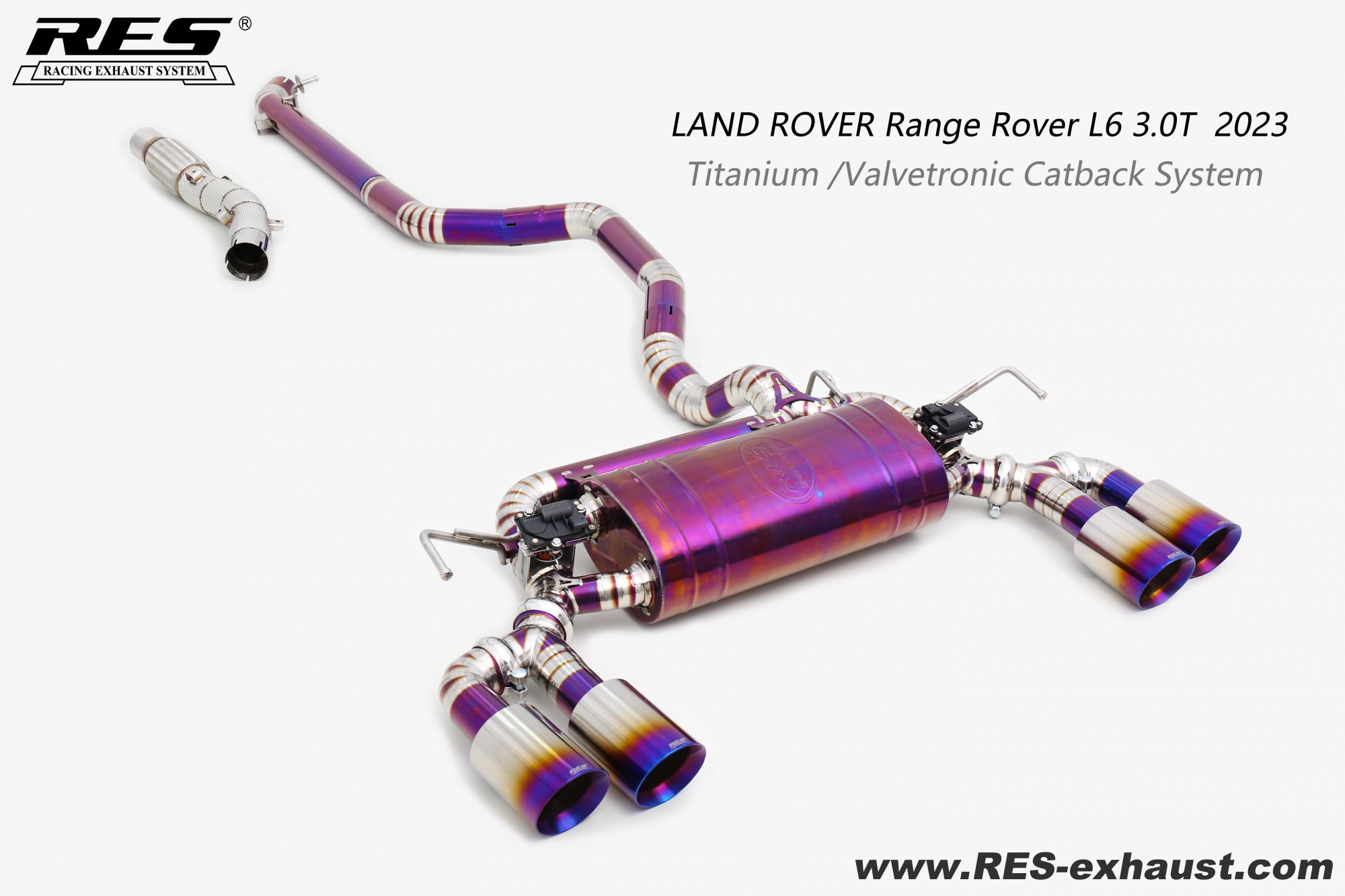 LAND ROVER L6 3.0T Titanium / Valvetronic Catback System