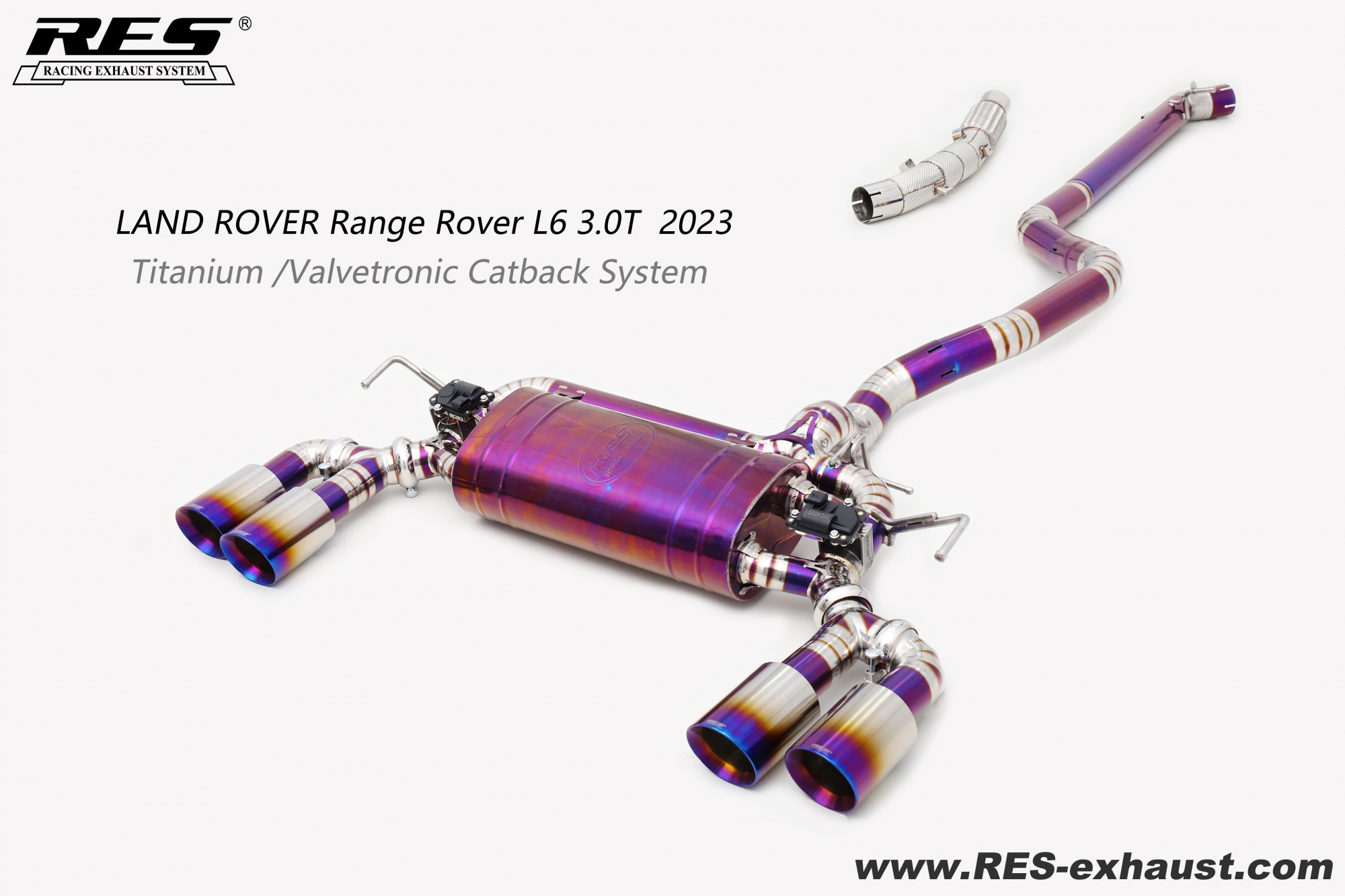 LAND ROVER L6 3.0T Titanium / Valvetronic Catback System