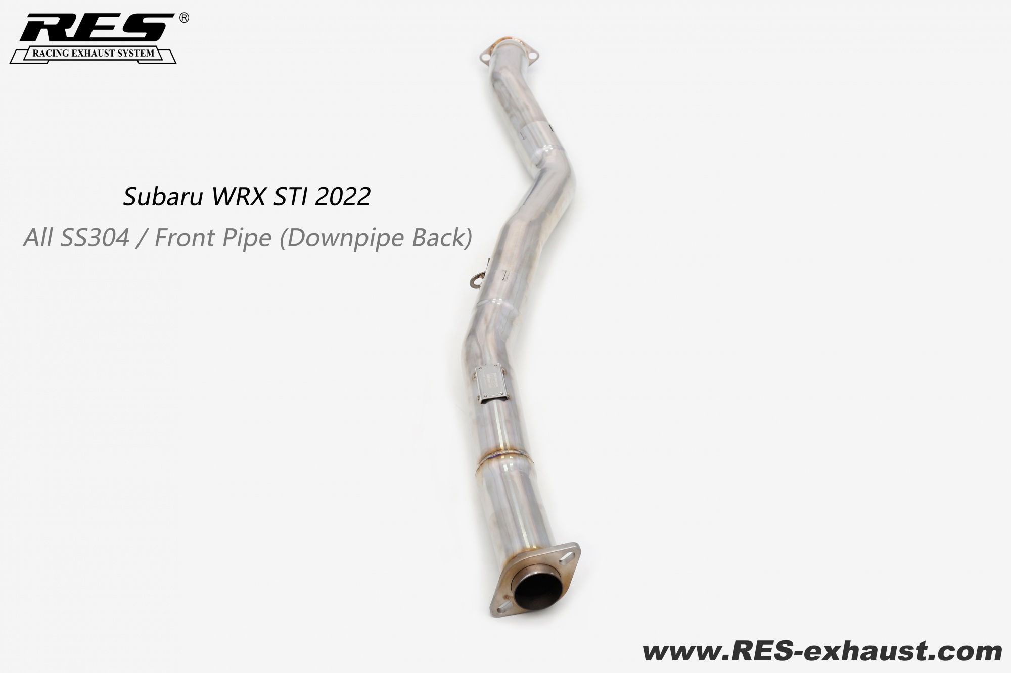 Subaru WRX STI All SS304 / Front Pipe （Downpipe Back）