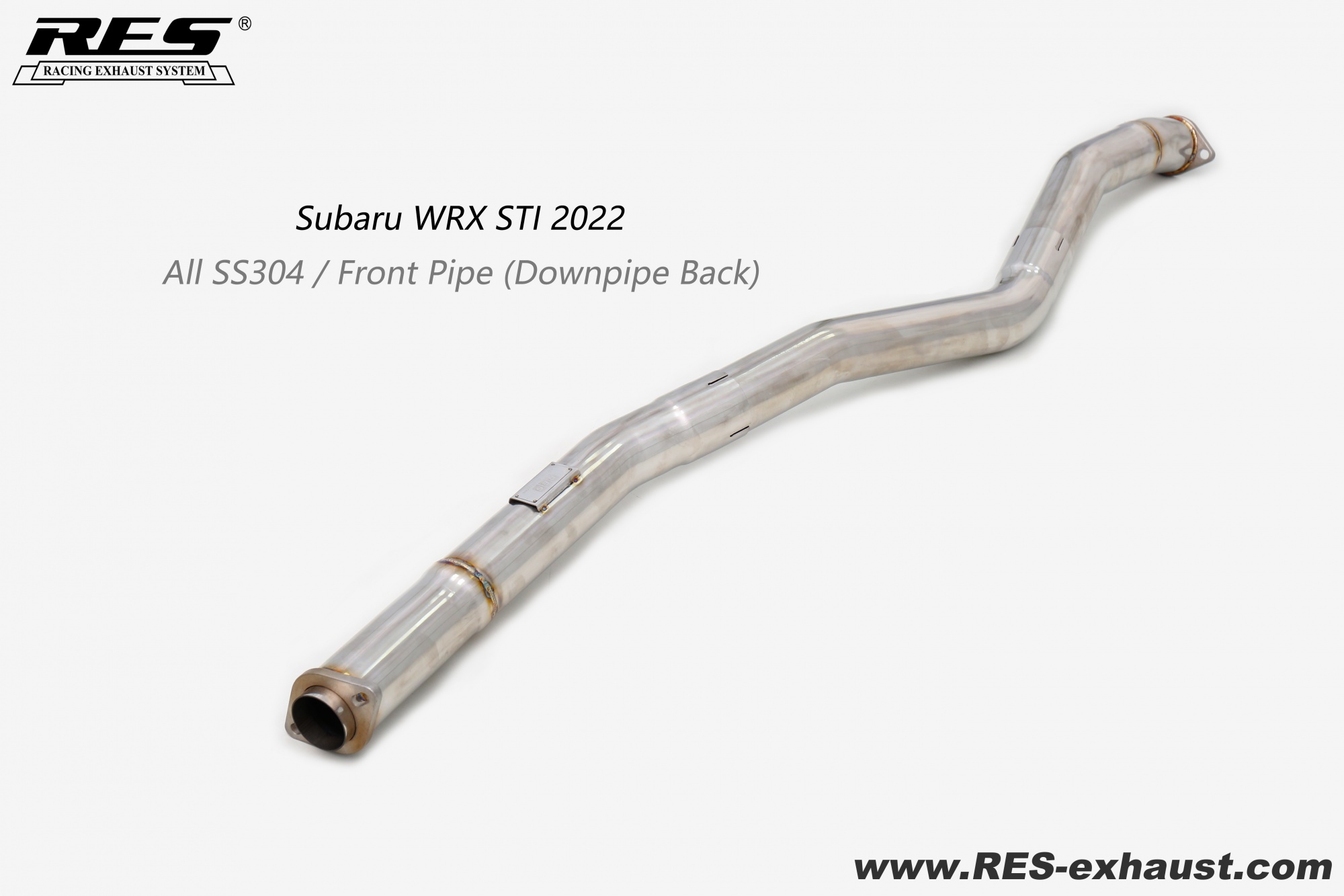 Subaru WRX STI All SS304 / Front Pipe （Downpipe Back）