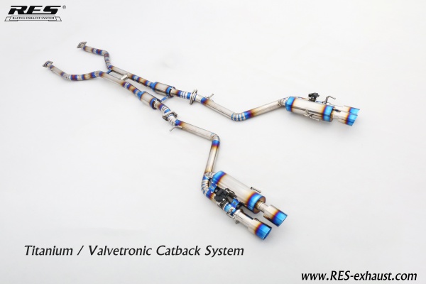 Lexus IS500 Titanium / Valvetronic Catback System
