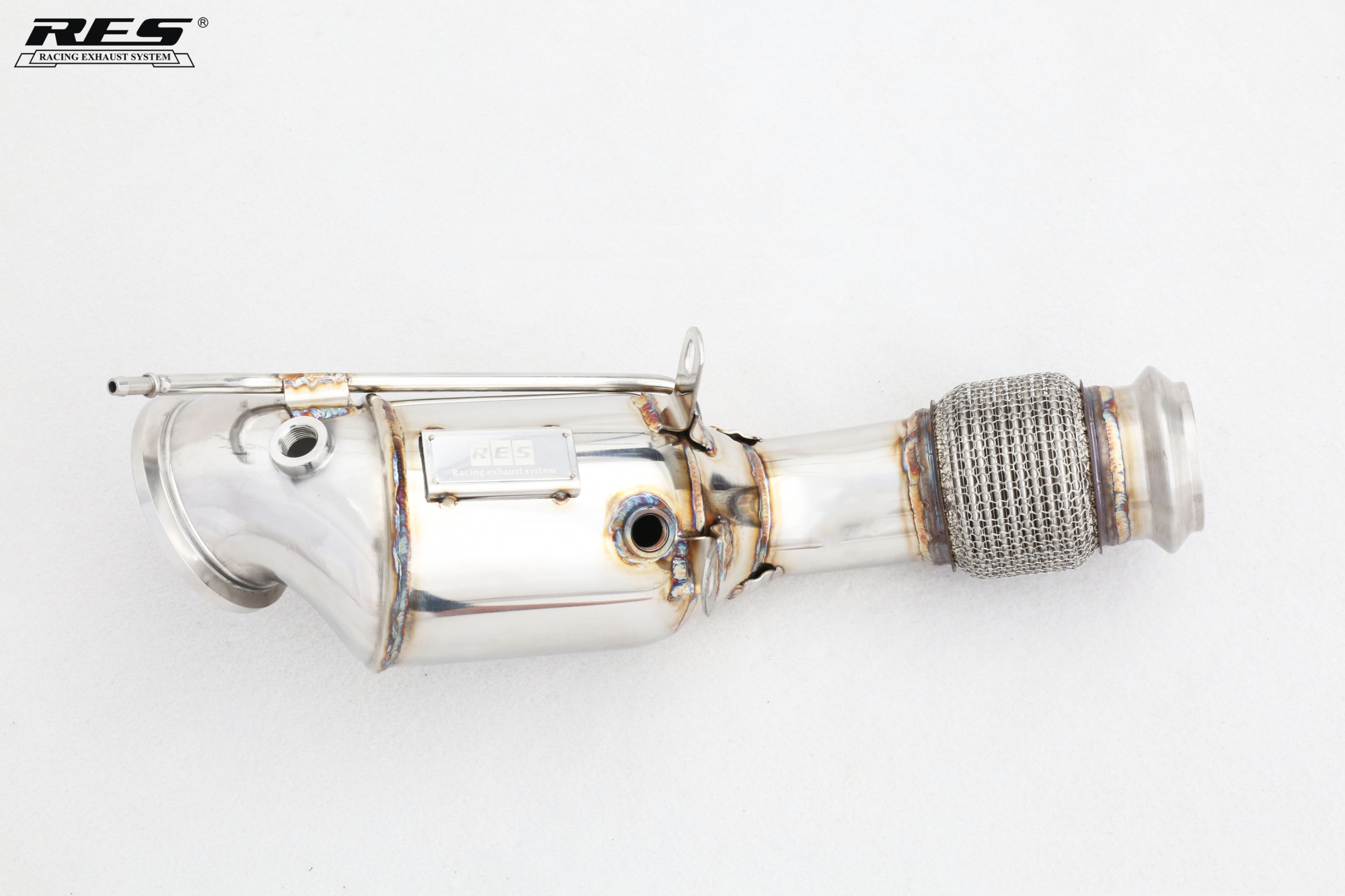 BMW B48 2.0T All SS304 / Cat （With Cat） Downpipe