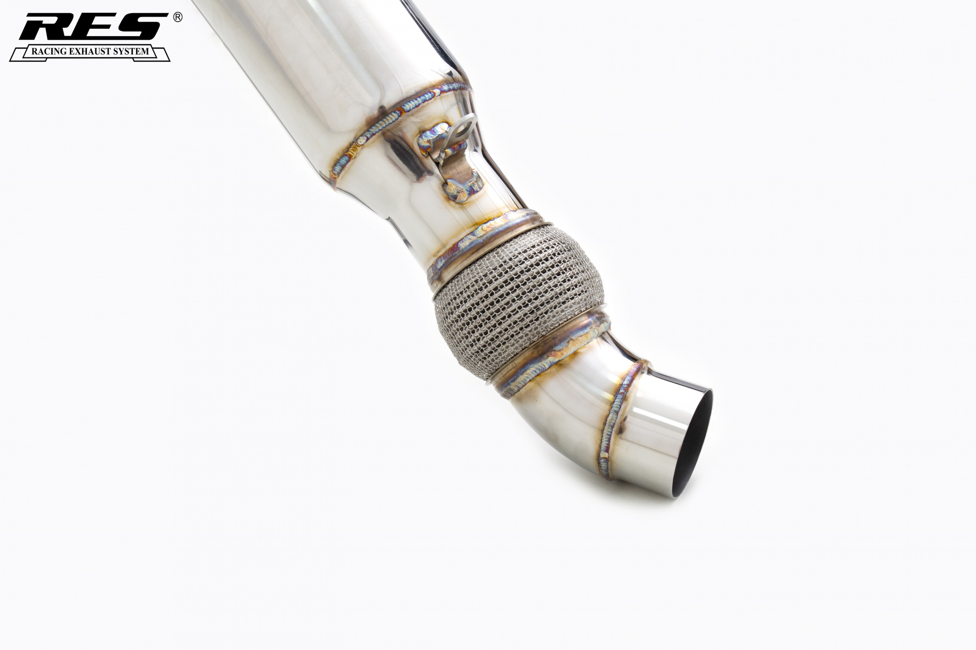 BMW B58 3.0T All SS304 / Cat Downpipe With Heat Shield