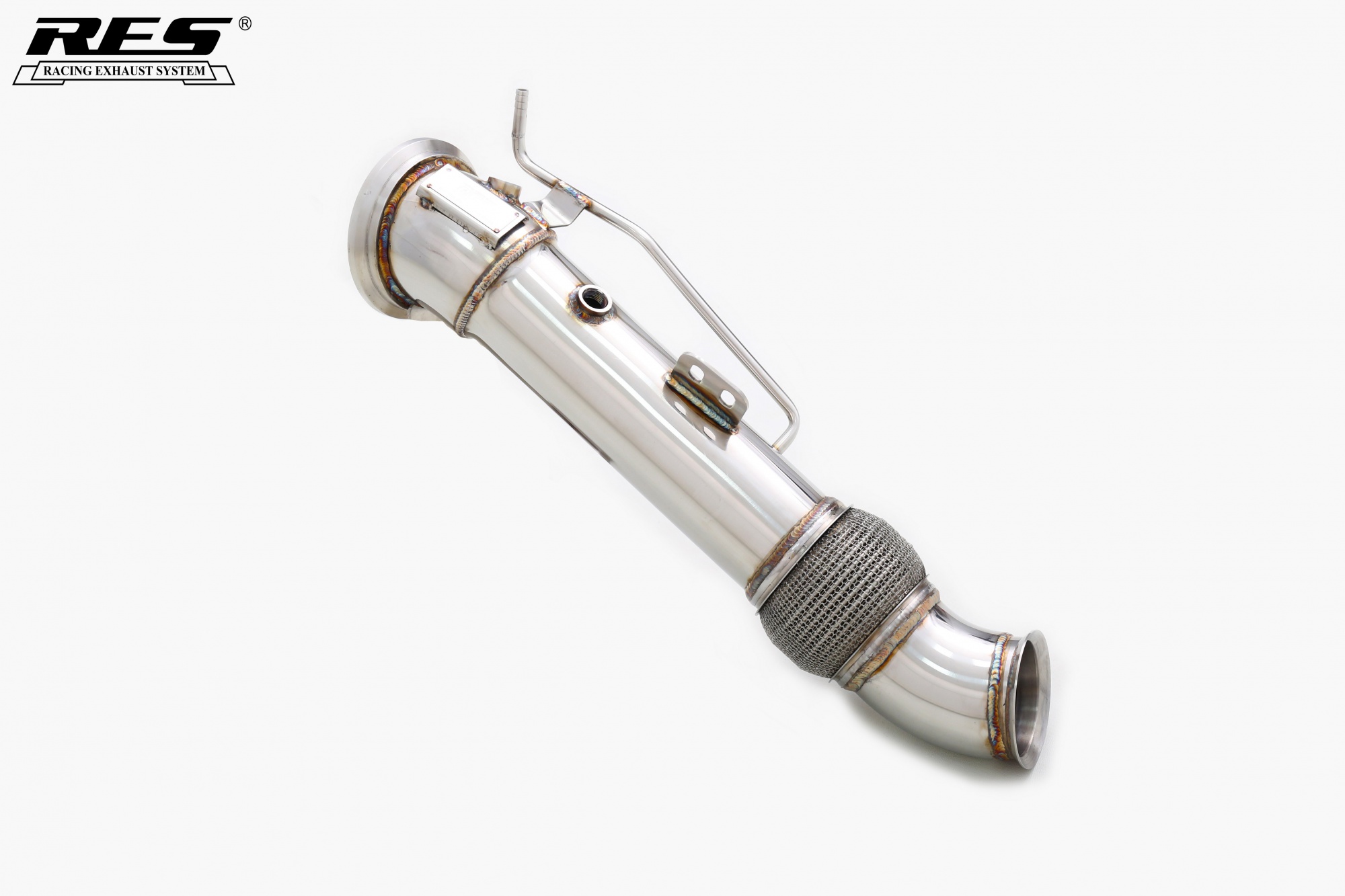 BMW B58 3.0T All SS304 / Decat （Catless） Downpipe
