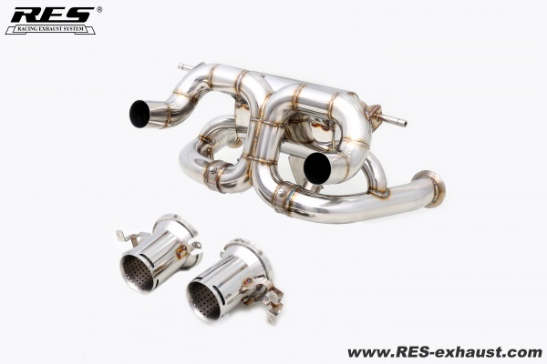 Lamborghini SVJ All SS304 / Valvetronic Muffler System
