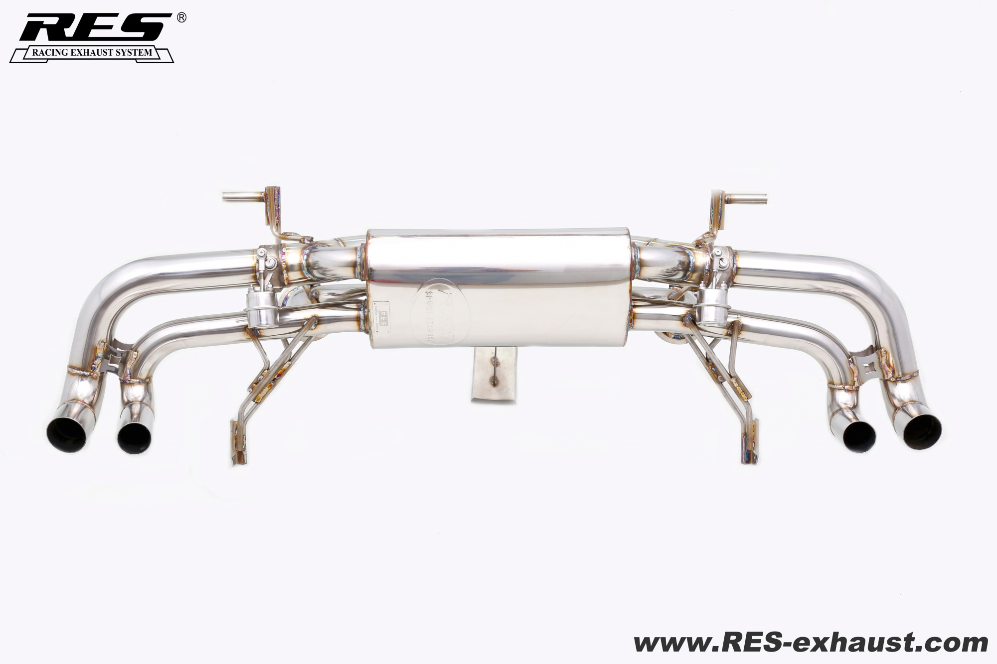  Lamborghini Gallardo LP550-2/LP560-4/LP570-4 All SS304 / Valvetronic Muffler System