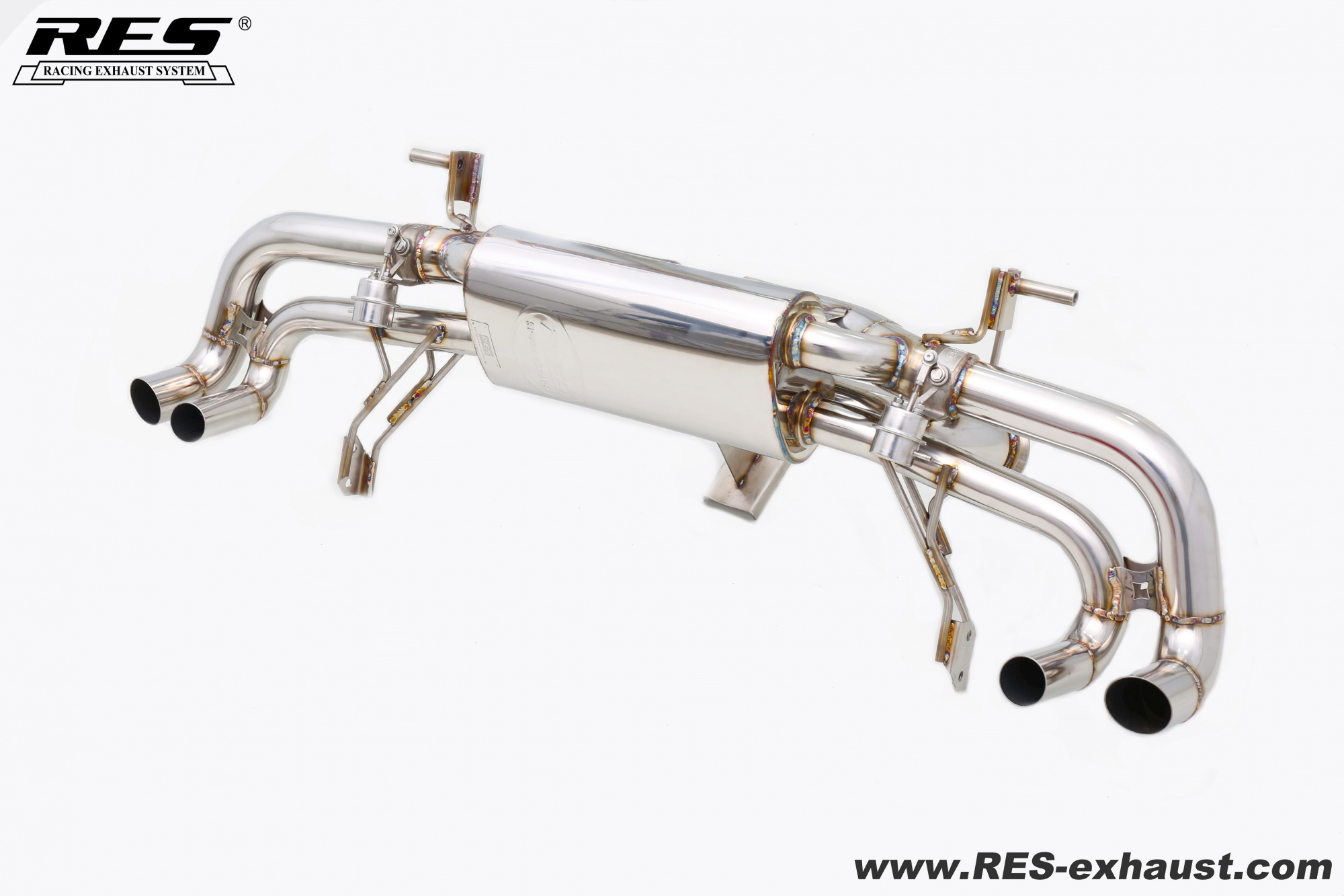  Lamborghini Gallardo LP550-2/LP560-4/LP570-4 All SS304 / Valvetronic Muffler System