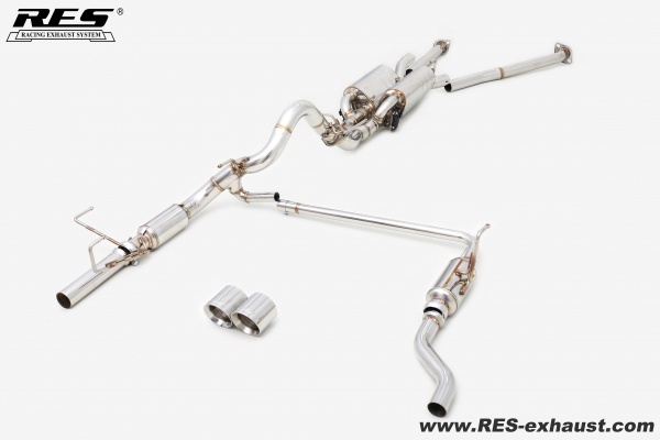 Toyota LC300 3.4 All SS304 / Valvetronic Catback System