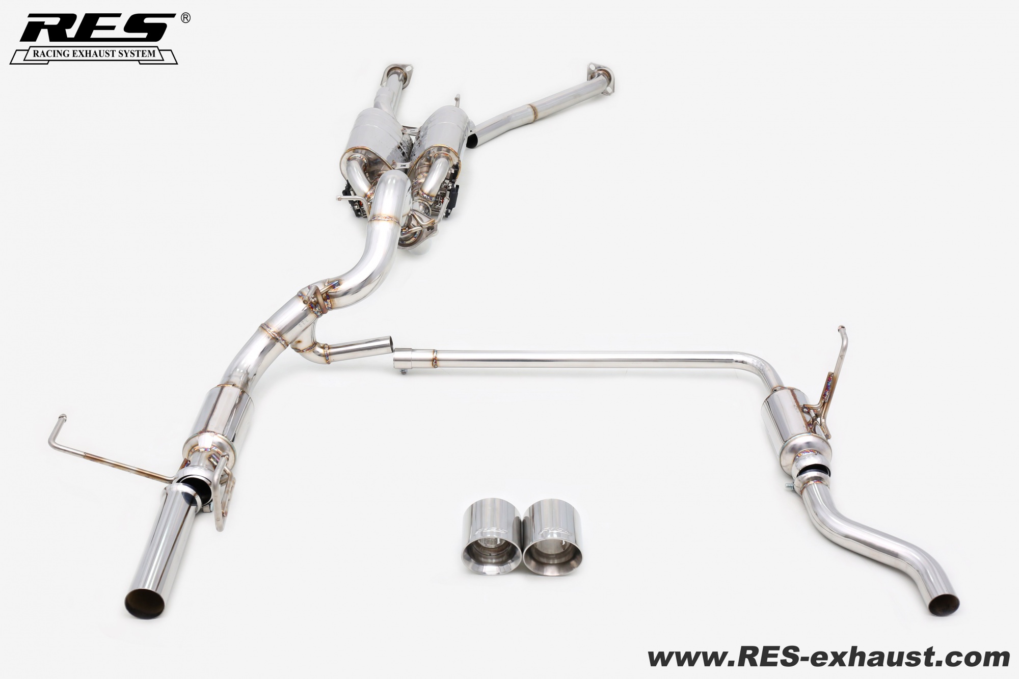 Toyota LC300 3.4 All SS304 / Valvetronic Catback System