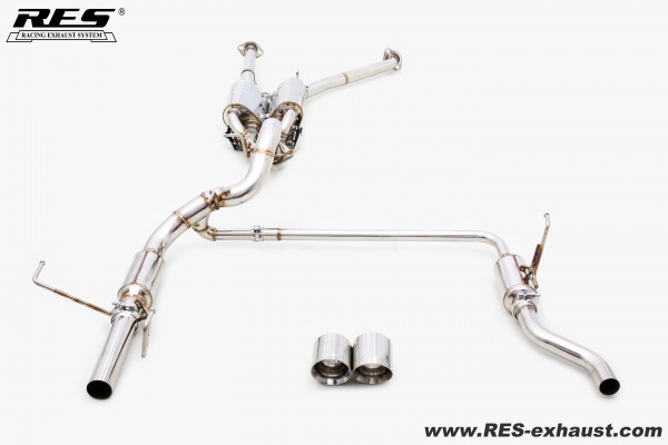Toyota Land Cruiser LC300 All SS304 / Valvetronic Catback System