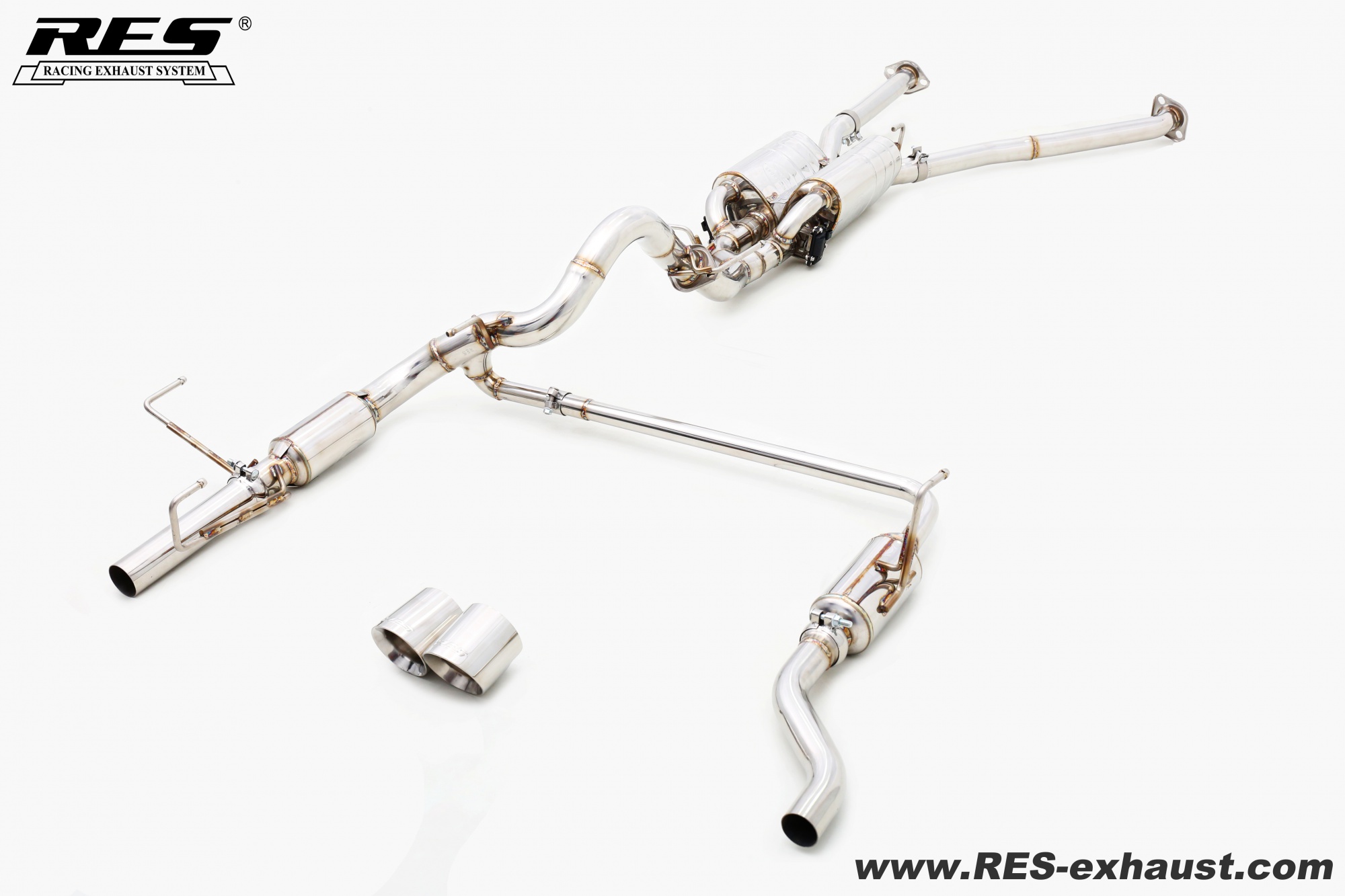 Toyota Land Cruiser LC300 All SS304 / Valvetronic Catback System