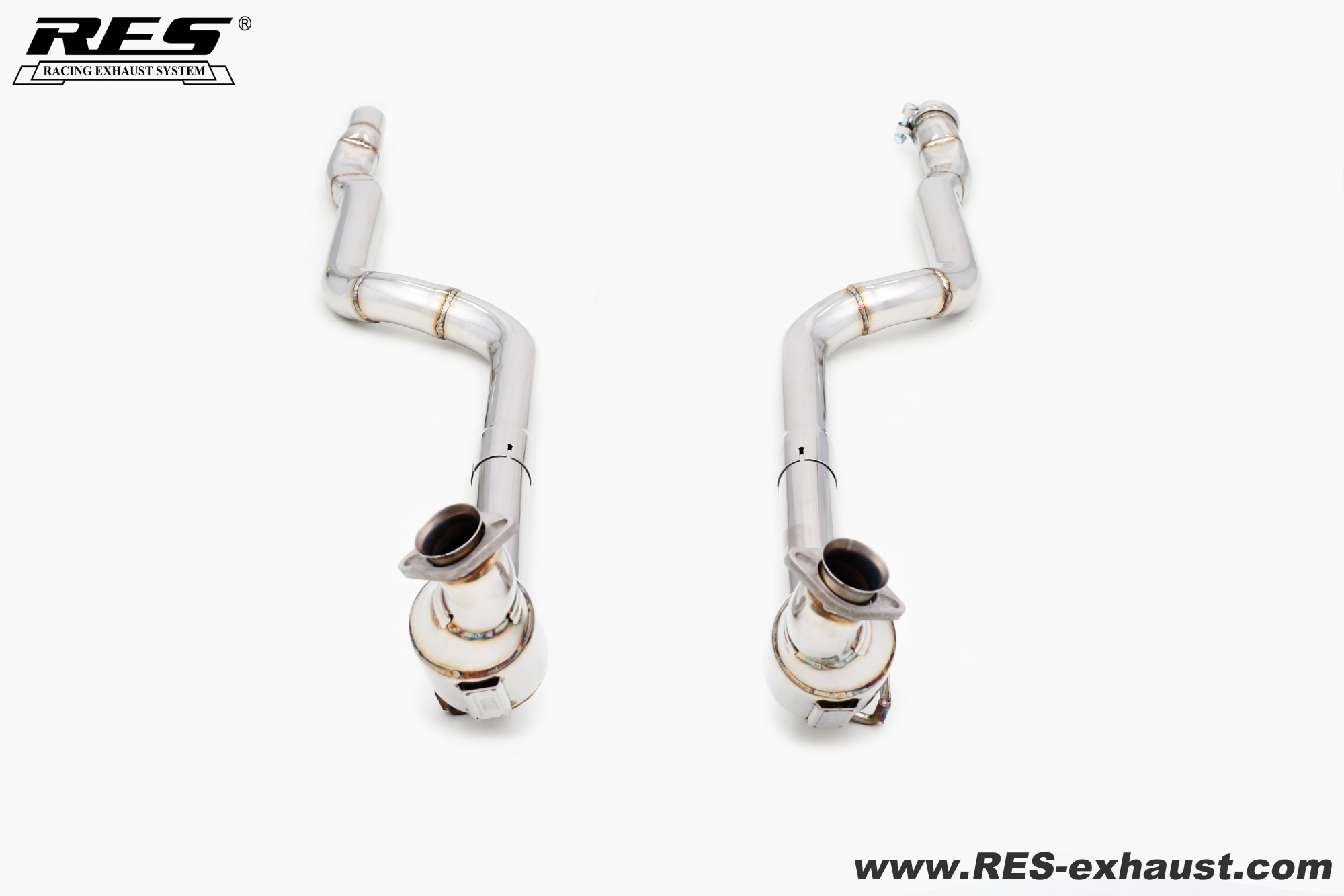 Mercedes Benz GLK300 （272） All SS304 / Cat （With Cat） Downpipe