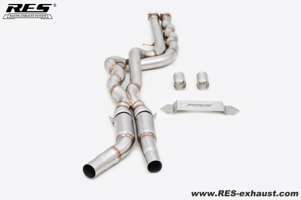 BMW  M2C F87 S55 All SS304 / Middle Pipe
