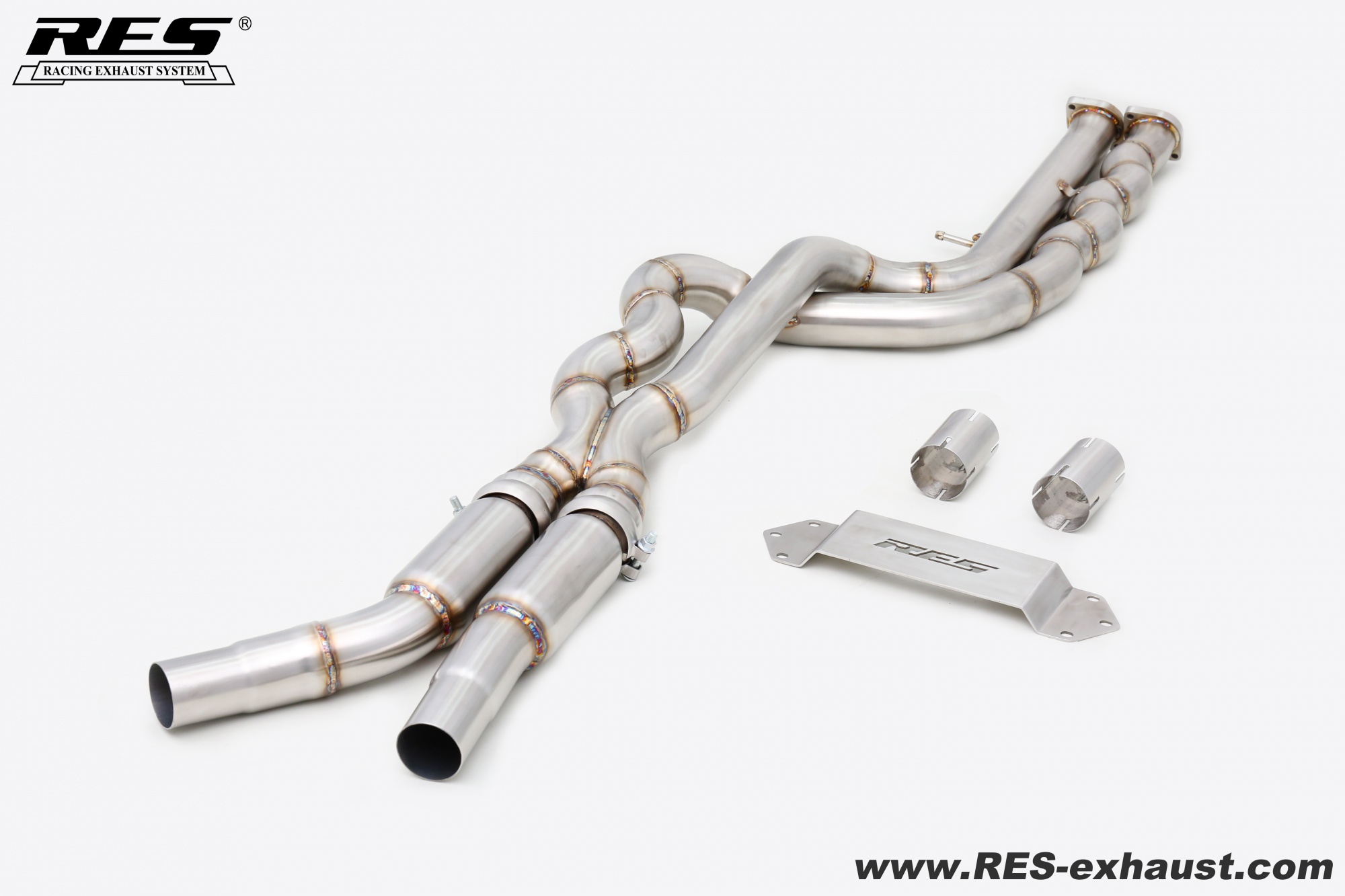 BMW  M2C F87 S55 All SS304 / Middle Pipe