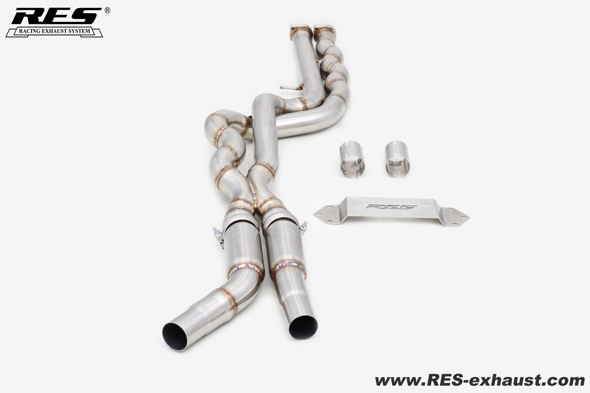 BMW  M4 F82/F83 S55 All SS304 / Middle Pipe