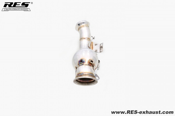 Mercedes Benz M139 C43 W206/GLC43 X254 All SS304 / Cat (With Cat) Downpipe