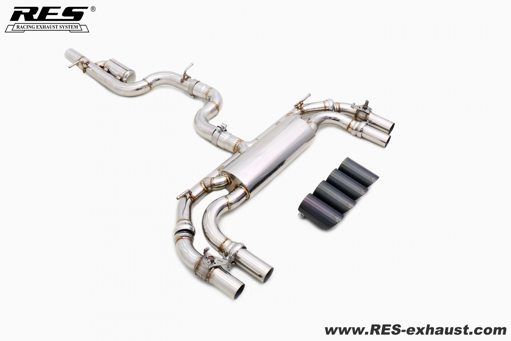Audi S3 8Y All SS304 / Valvetronic Catback System
