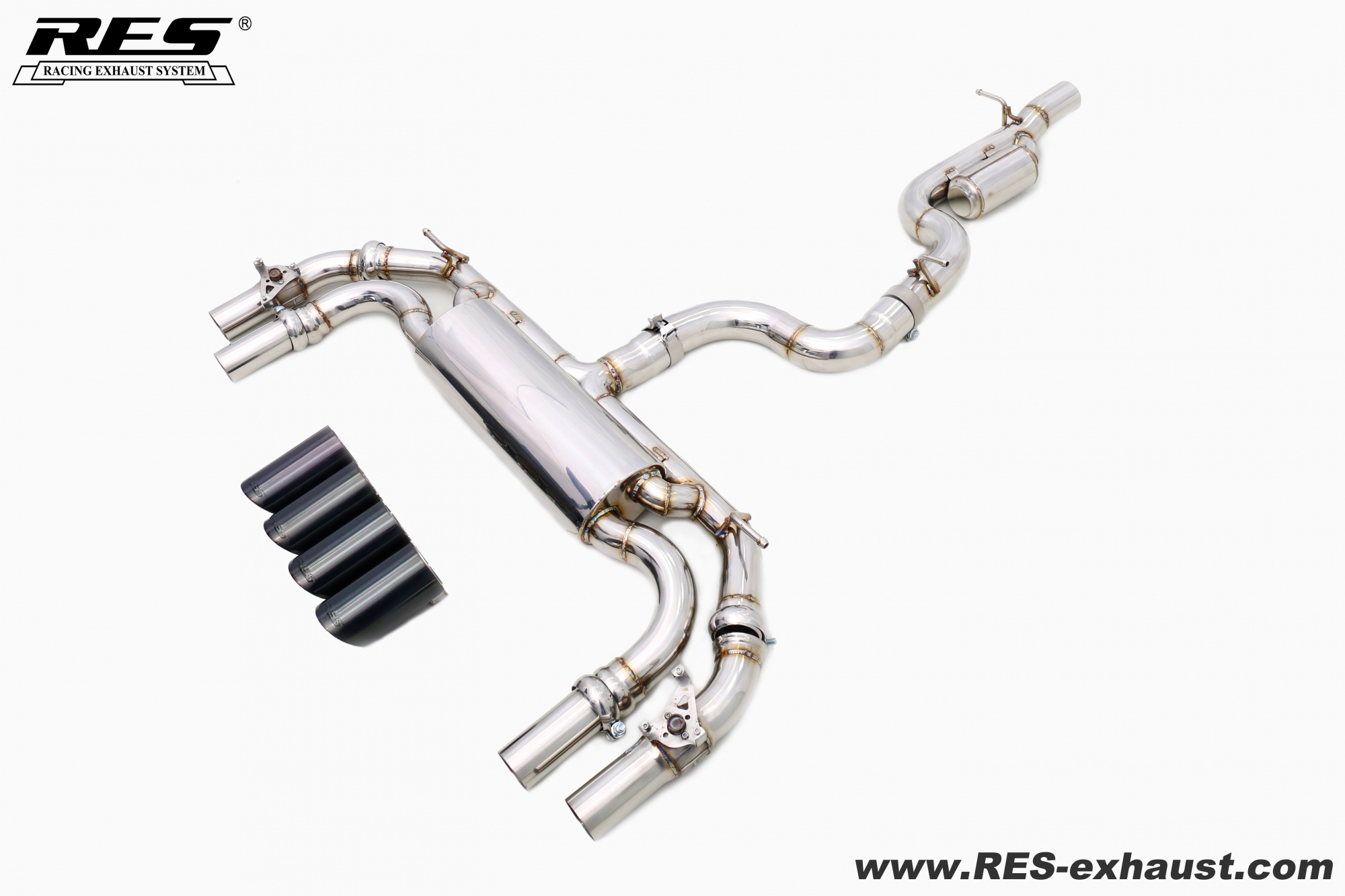 Audi S3 8Y All SS304 / Valvetronic Catback System
