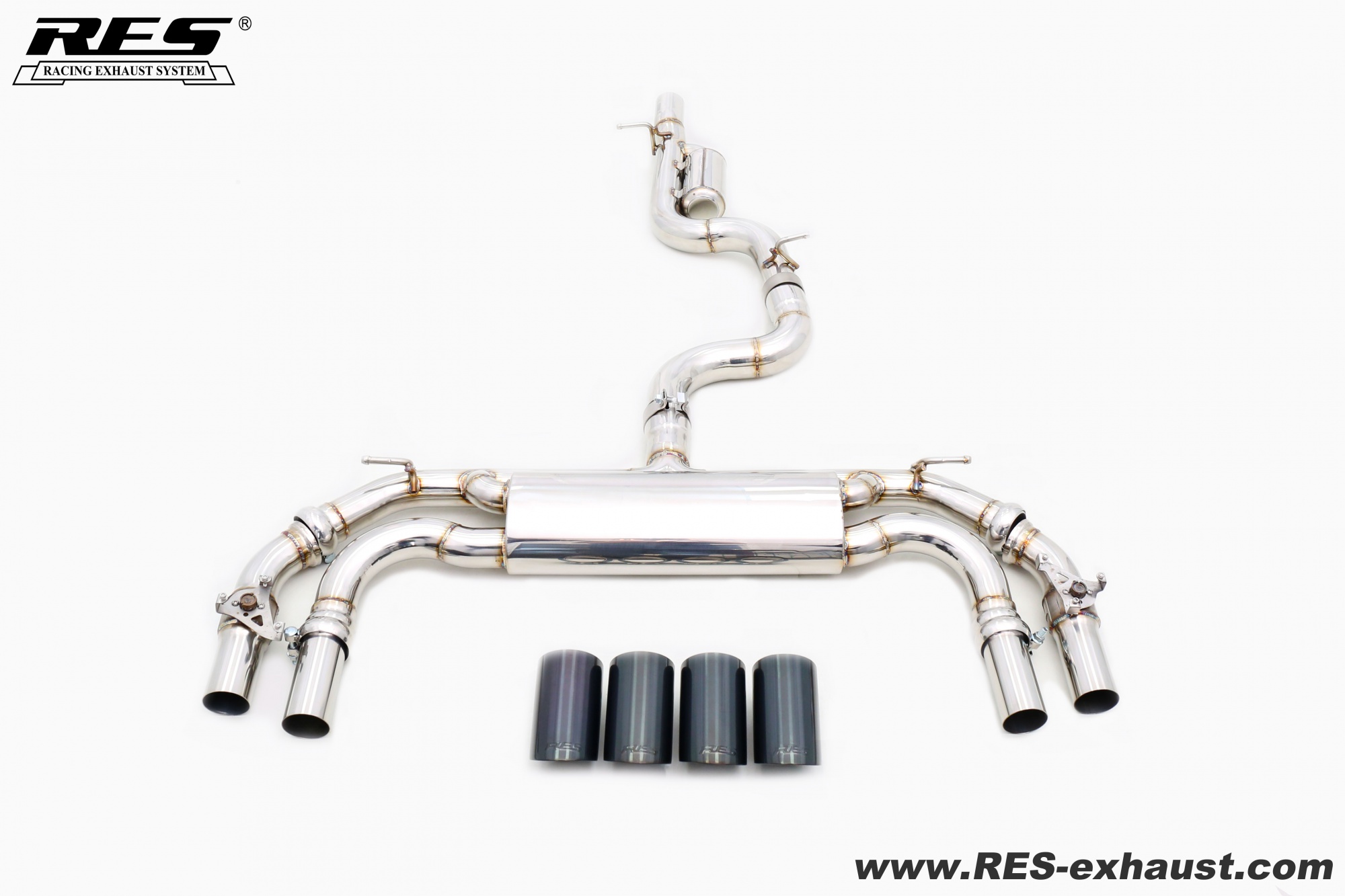 Audi S3 8Y All SS304 / Valvetronic Catback System