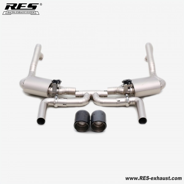 Porsche 981 2.7/3.4 All SS304 / Valvetronic Muffler System