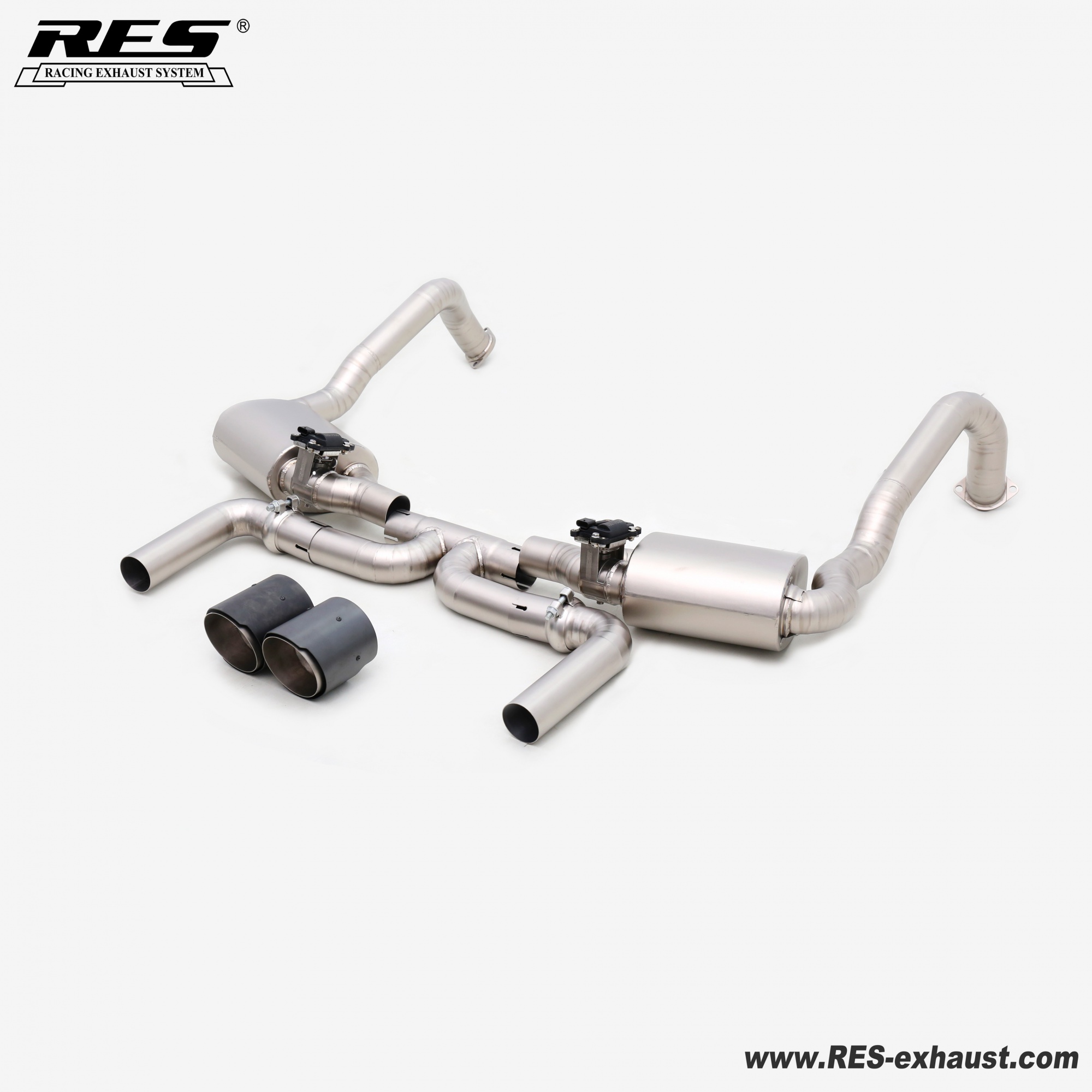 Porsche 981 2.7/3.4 All SS304 / Valvetronic Muffler System