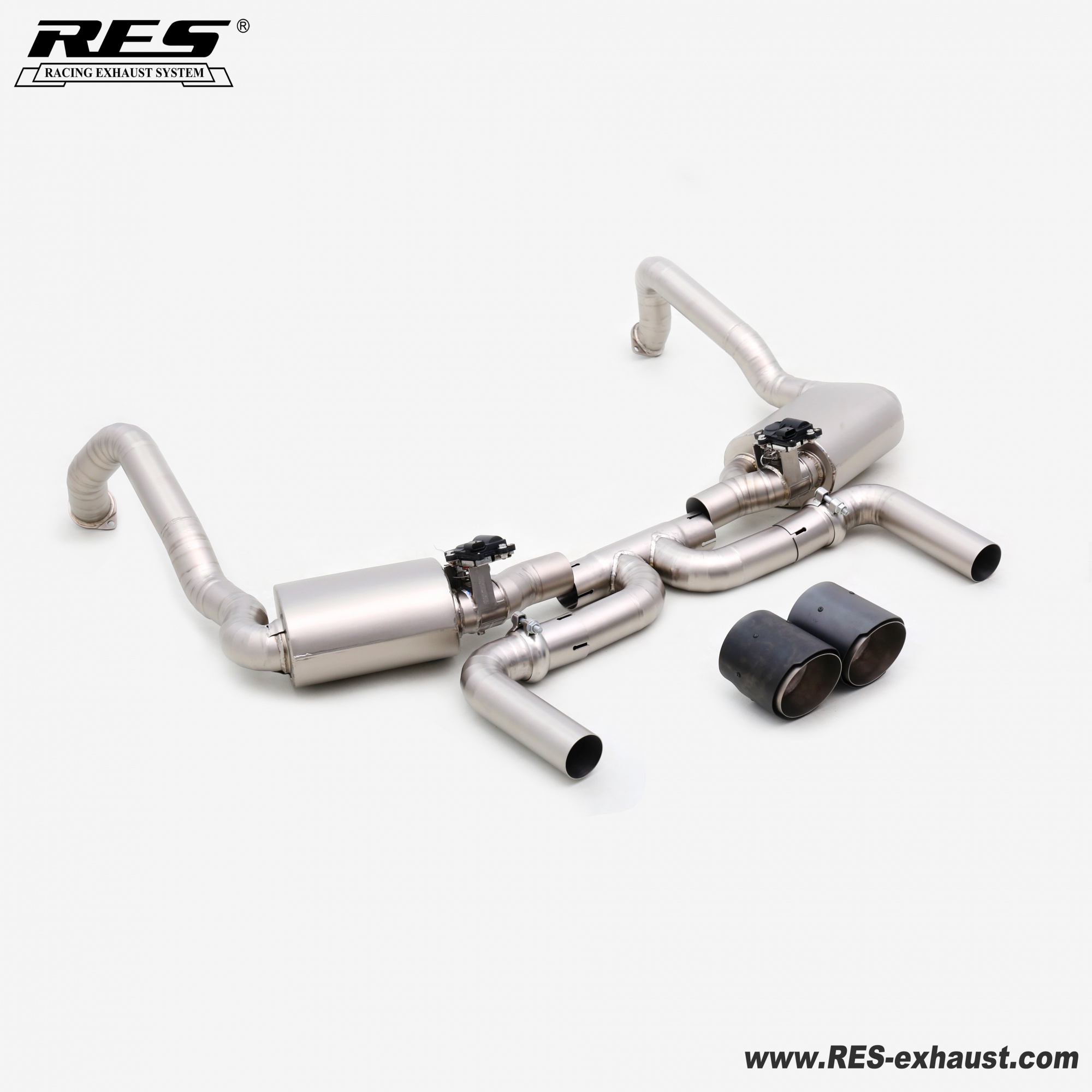 Porsche 981 2.7/3.4 All SS304 / Valvetronic Muffler System