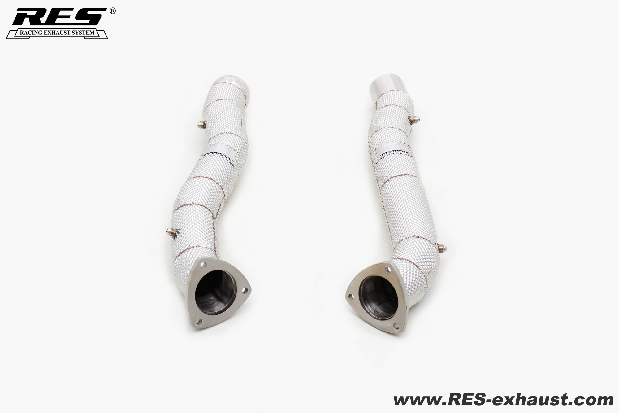 AstonMartin Vantage 4.0T All SS304 / Front Pipe With Heat Shield （OPF）