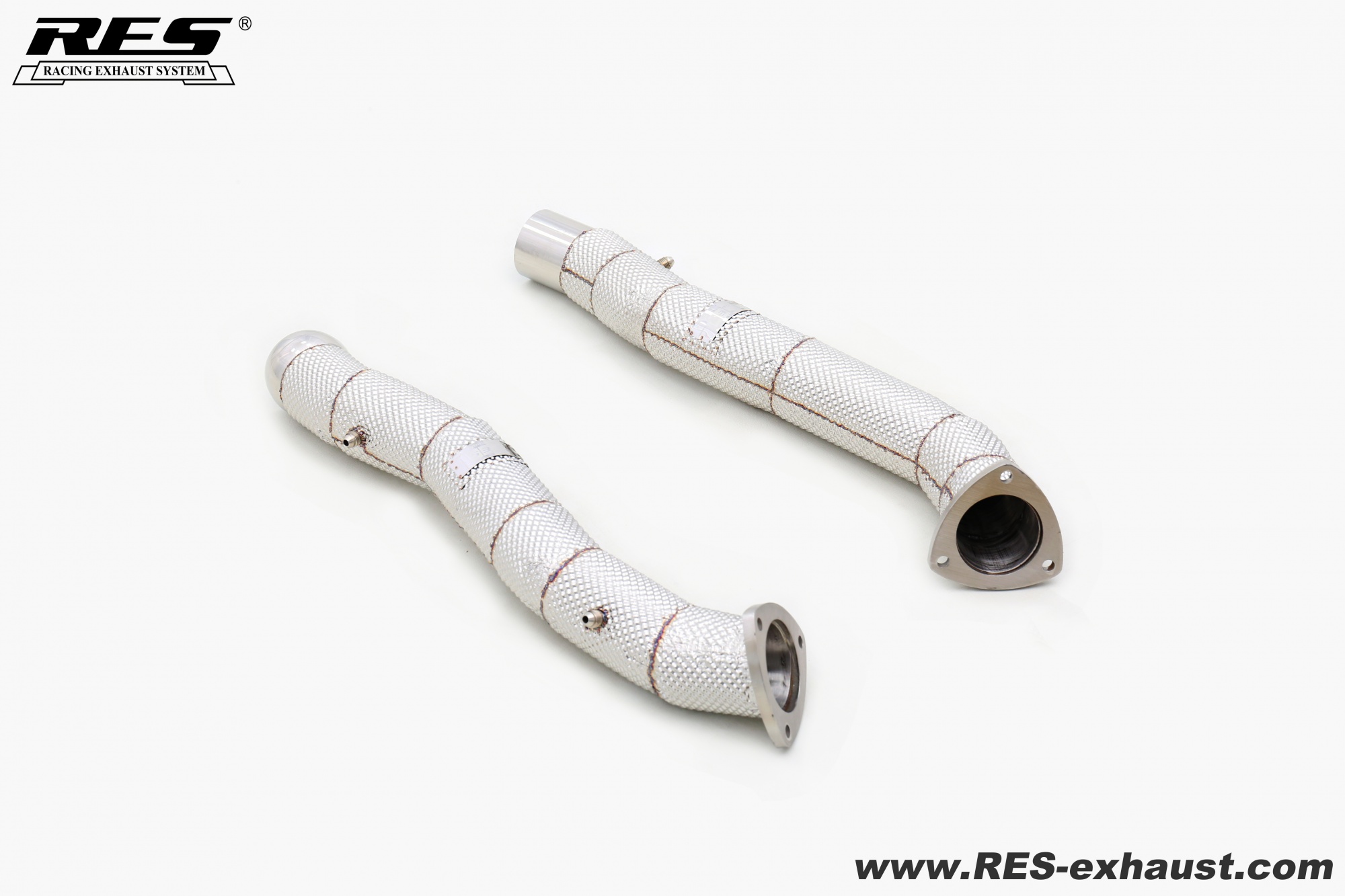 AstonMartin Vantage 4.0T All SS304 / Front Pipe With Heat Shield （OPF）