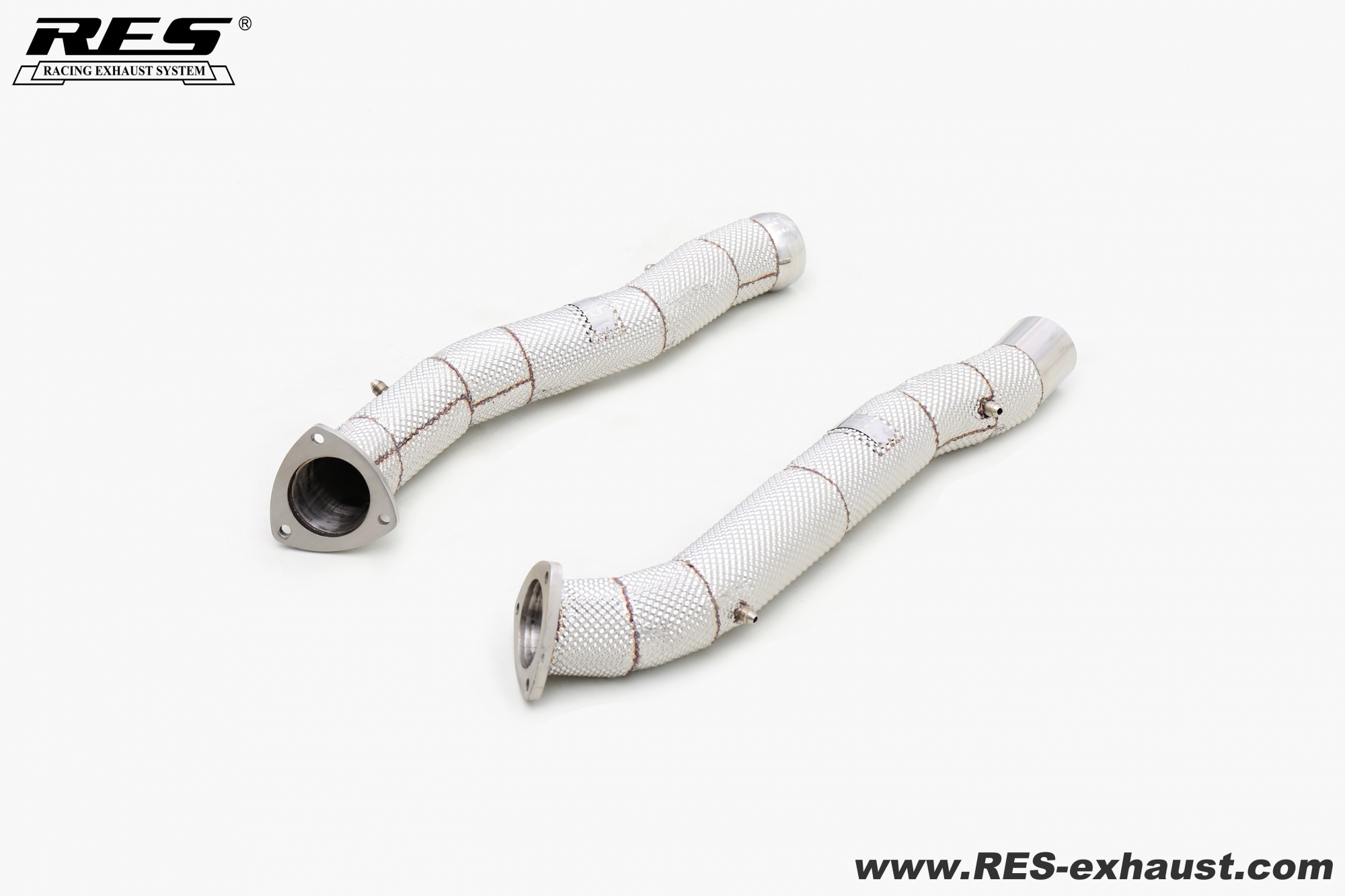AstonMartin Vantage 4.0T All SS304 / Front Pipe With Heat Shield （OPF）