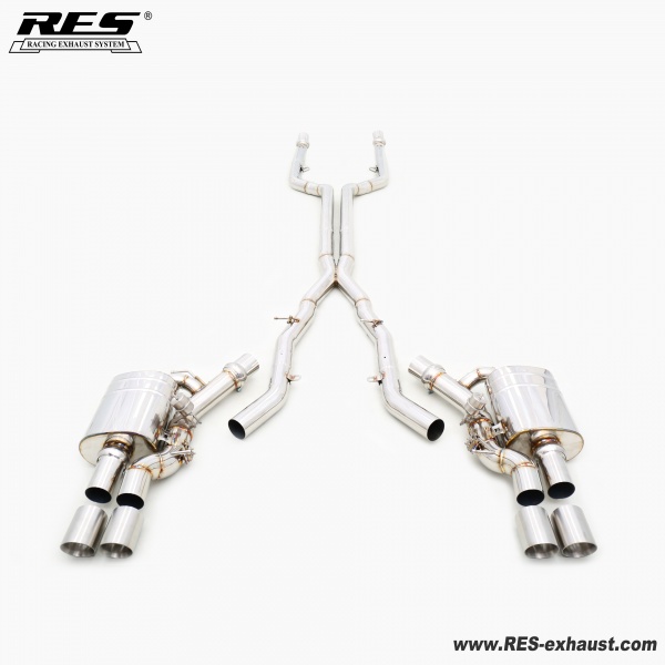 BMW  650i 4.0T/4.4T F06/F12/F13  All SS304 / Valvetronic Catback System