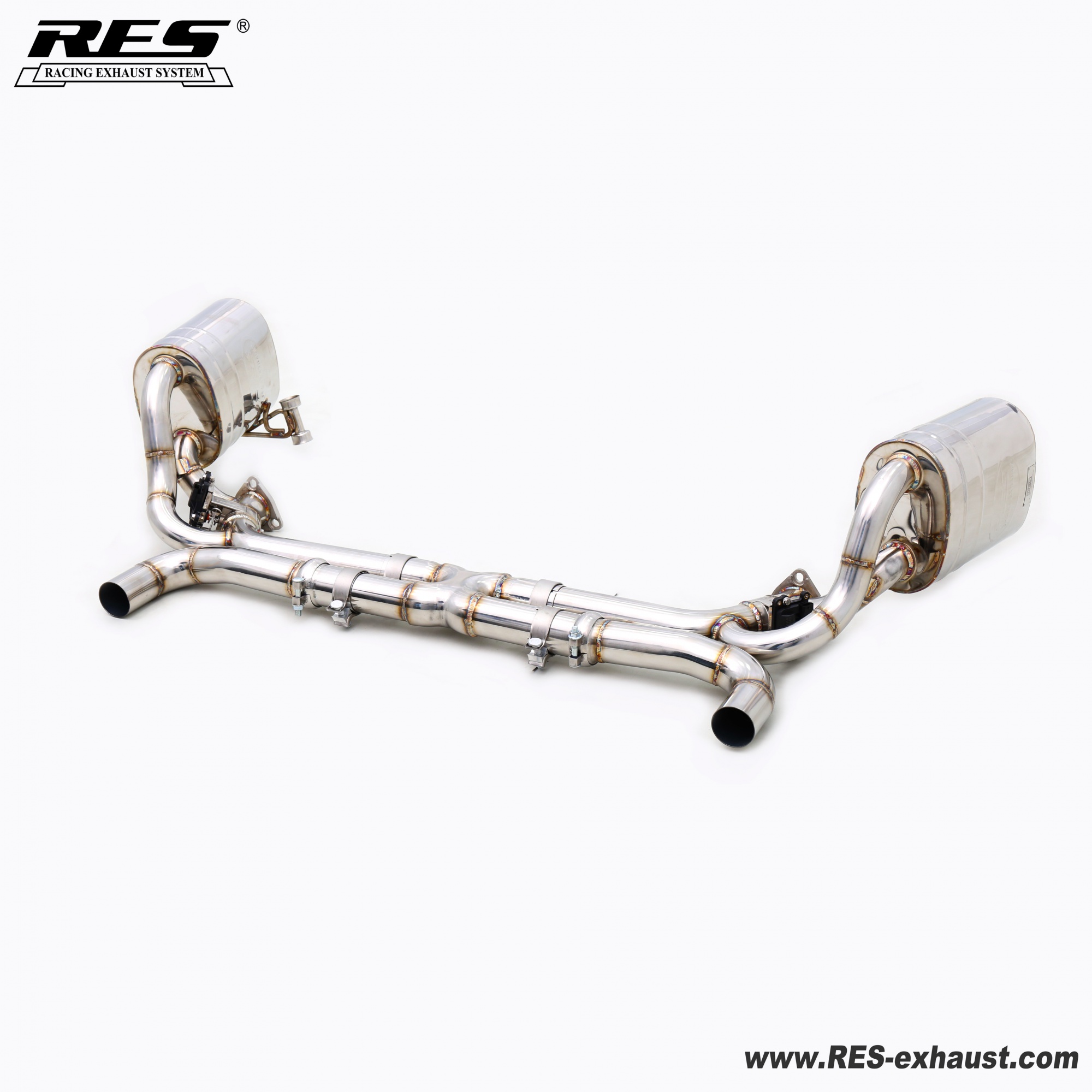 Porsche 991.1 Carrera 3.4/3.8 All SS304 / Valvetronic Muffler System