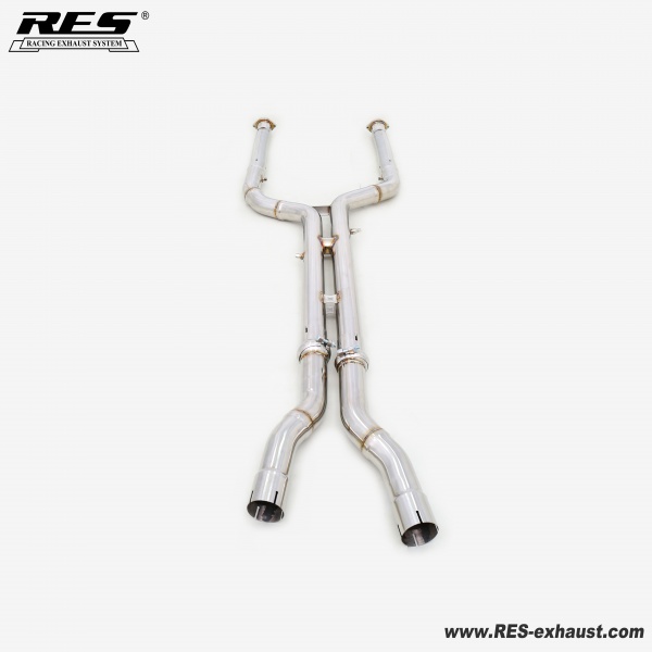 BMW X5M/X6M F95/F96 S68 All SS304 / Middle Pipe