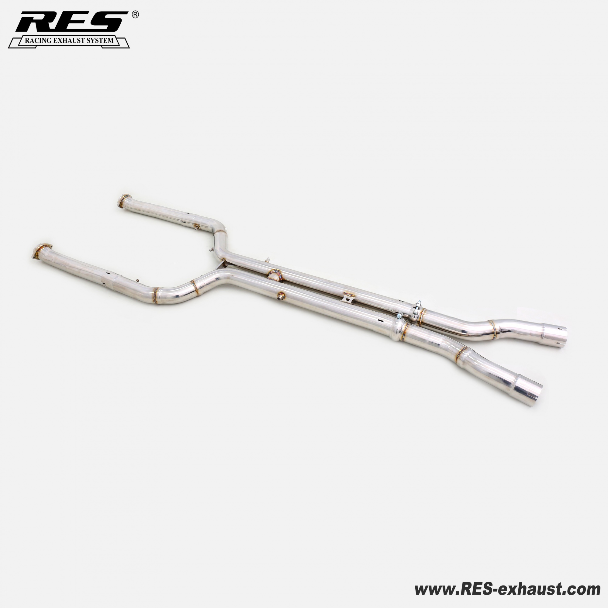 BMW X5M/X6M F95/F96 S68 All SS304 / Middle Pipe