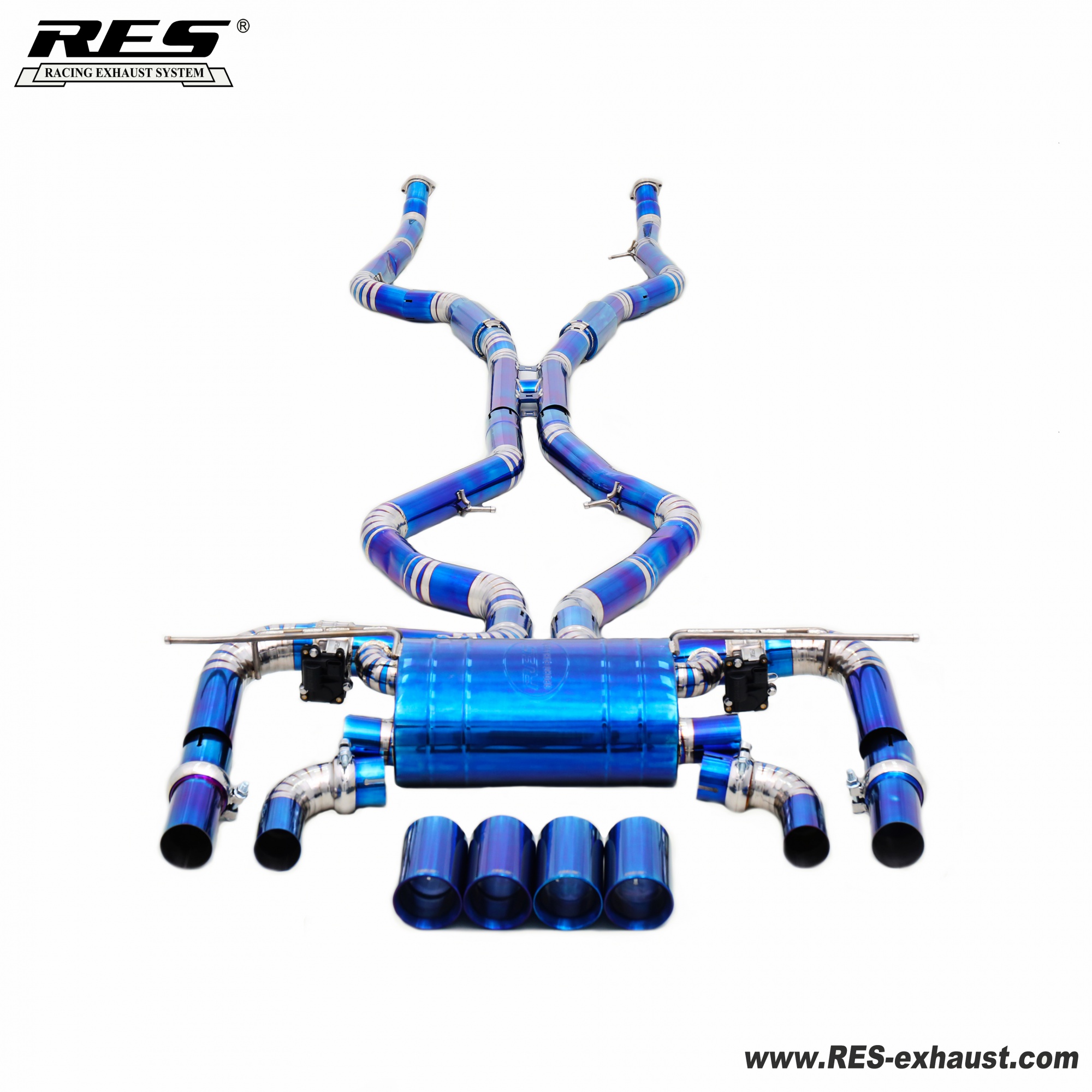 BMW X6M 4.4T E71 Titanium /Valvetronic Catback System