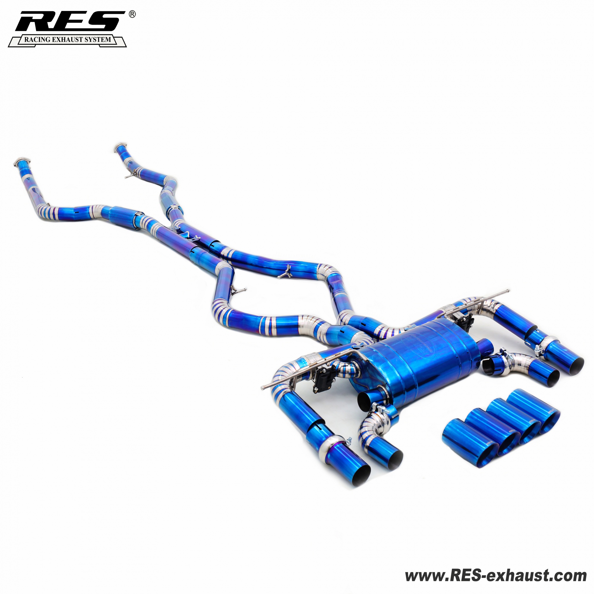 BMW X6M 4.4T E71 Titanium /Valvetronic Catback System