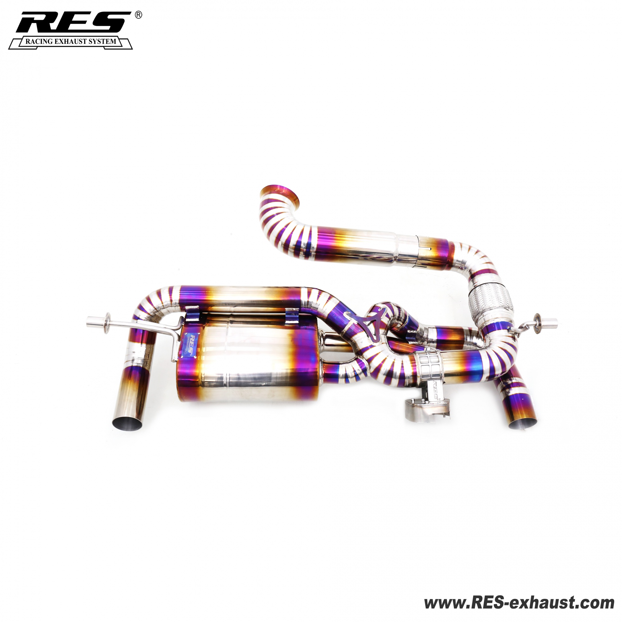 Lotus EMIRA 2.0T/3.5T Titanium / S Middle Pipe+Valvetronic Muffler System