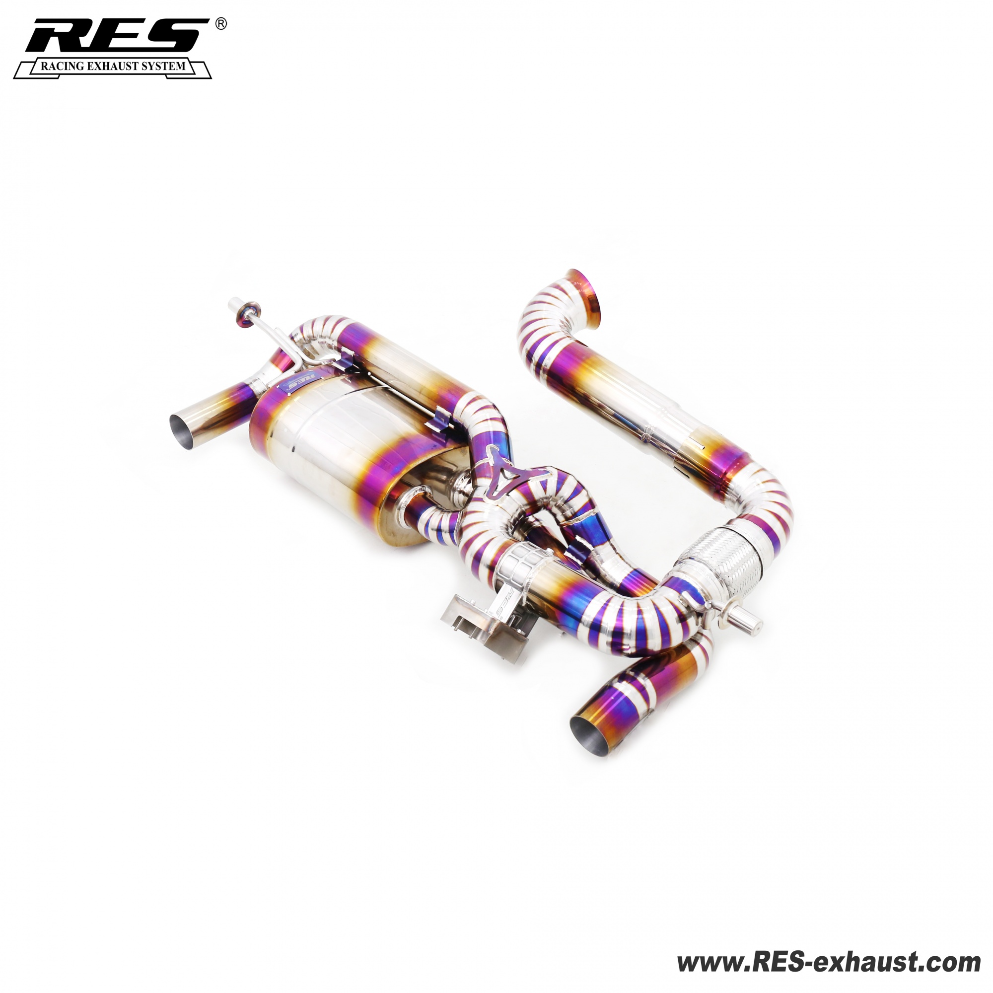 Lotus EMIRA 2.0T/3.5T Titanium / S Middle Pipe+Valvetronic Muffler System
