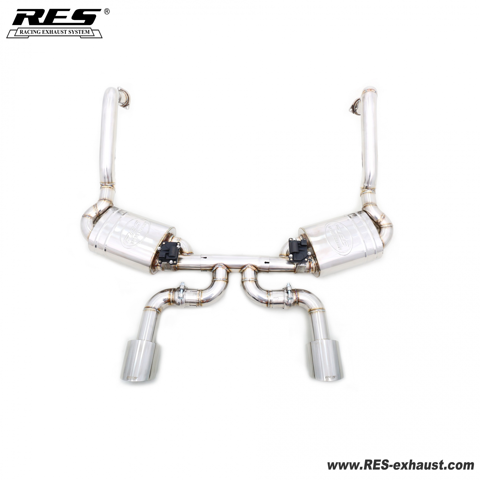 Porsche Boxster 981 2.7/3.4 All SS304 / Valvetronic Muffler System