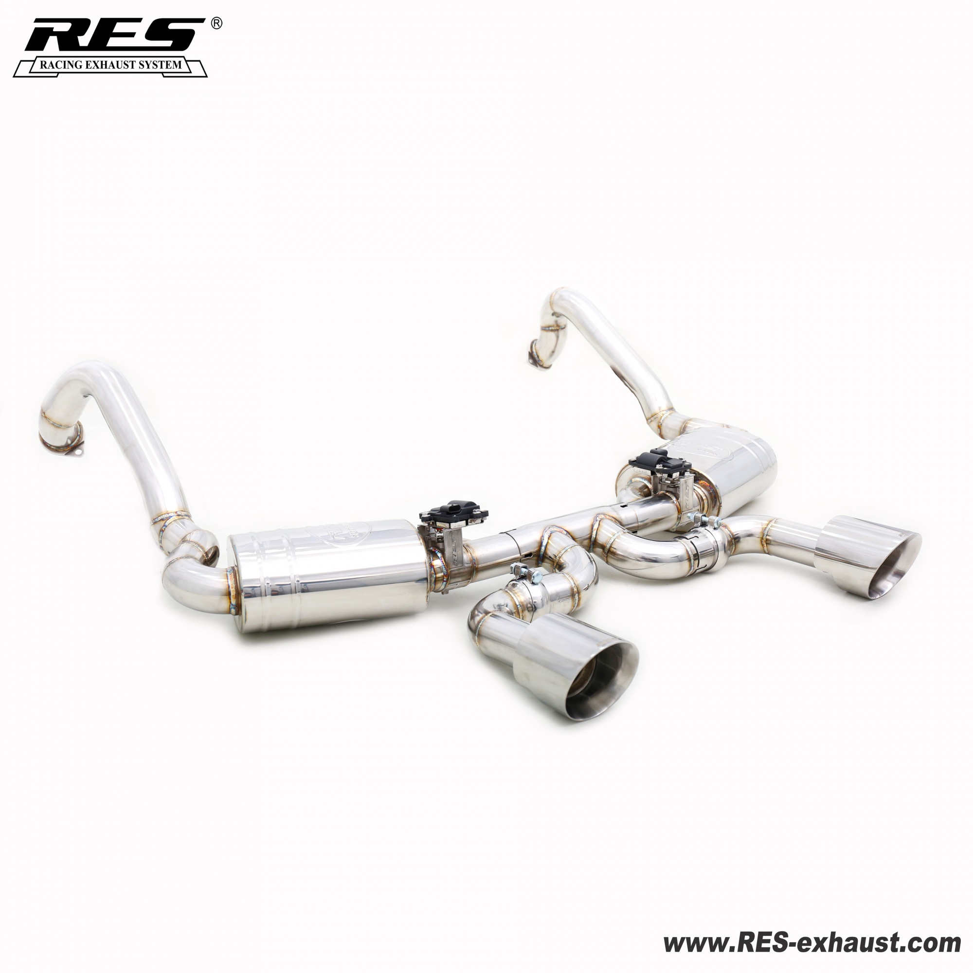 Porsche Boxster 981 2.7/3.4 All SS304 / Valvetronic Muffler System
