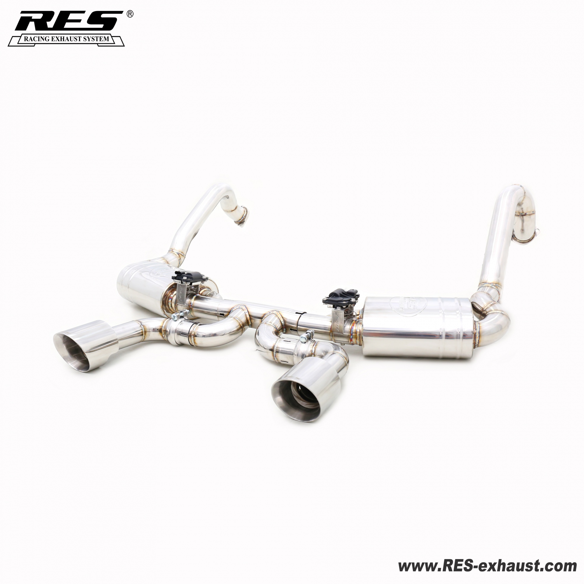 Porsche Boxster 981 2.7/3.4 All SS304 / Valvetronic Muffler System