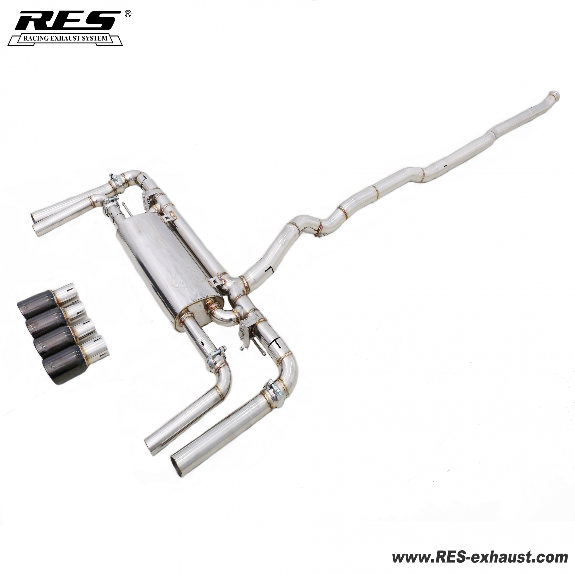 BMW X1L M35Li 2.0T  All SS304 / Valvetronic Catback System