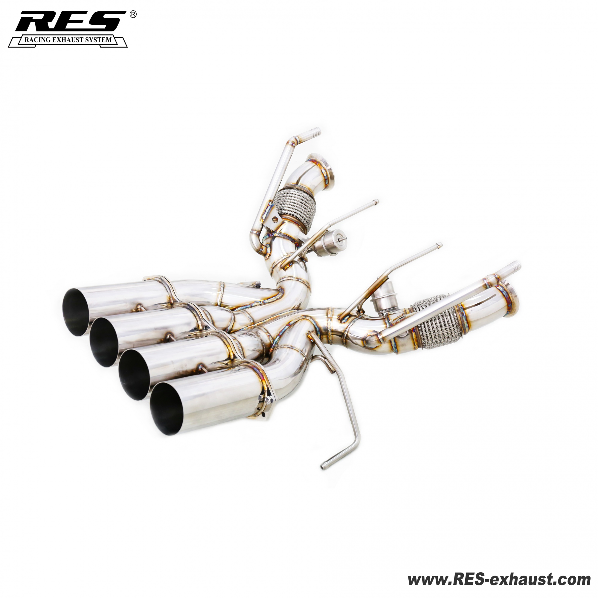 Mclaren 765LT 4.0 All SS304 / Valvetronic Muffler System