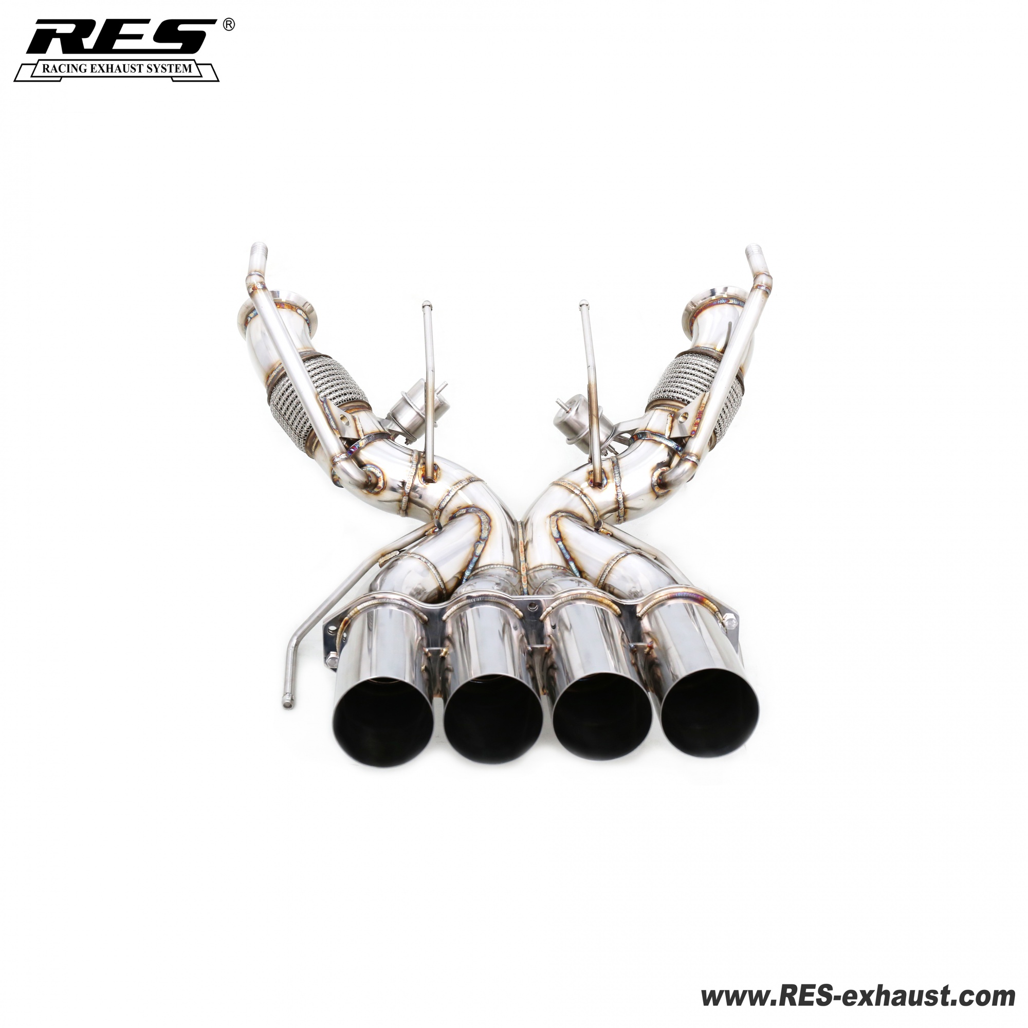 Mclaren 765LT 4.0 All SS304 / Valvetronic Muffler System