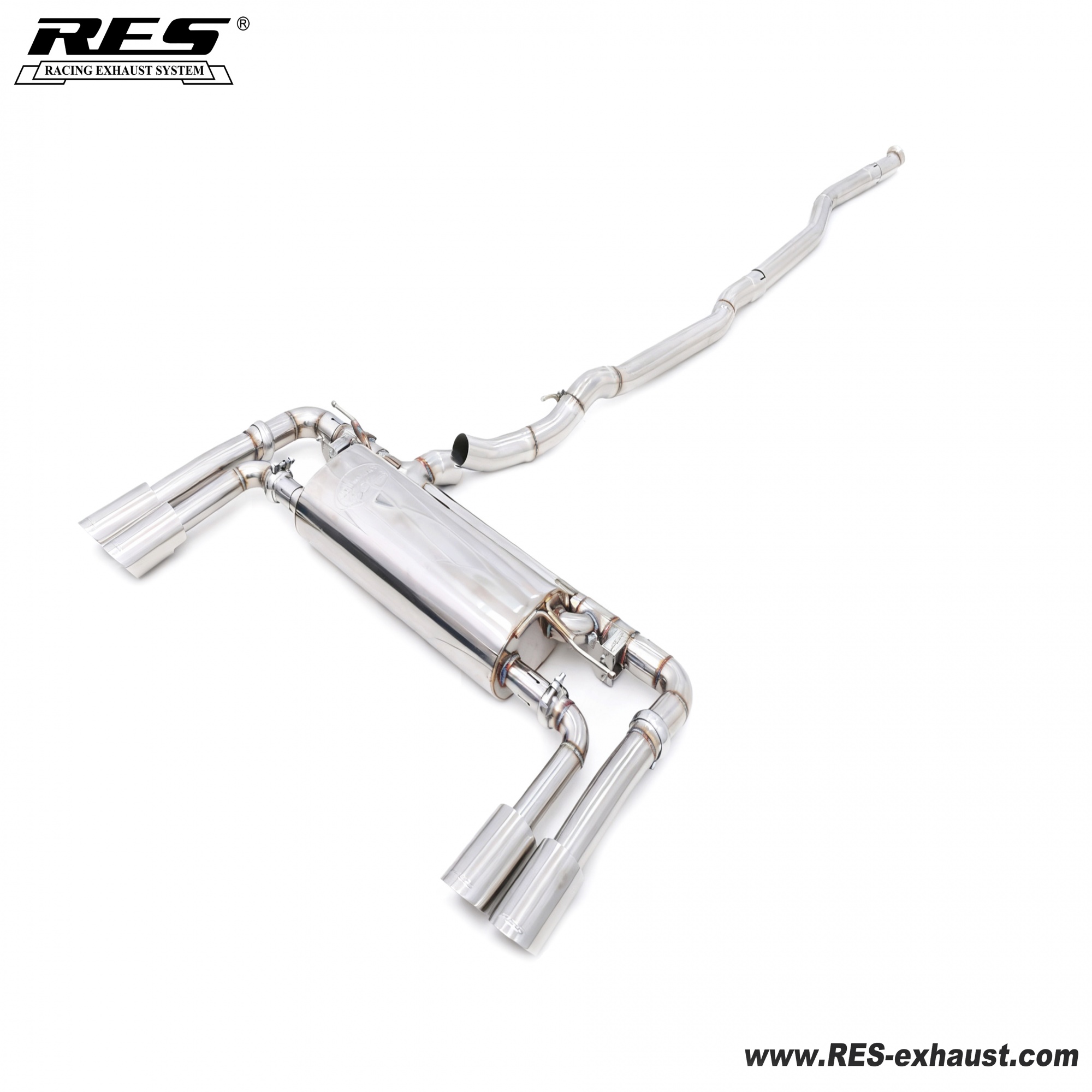 BMW M135i F70 2.0T All SS304 / Valvetronic Catback System 