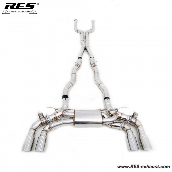 BMW M5 G90 4.4T  All SS304 / Valvetronic Catback System