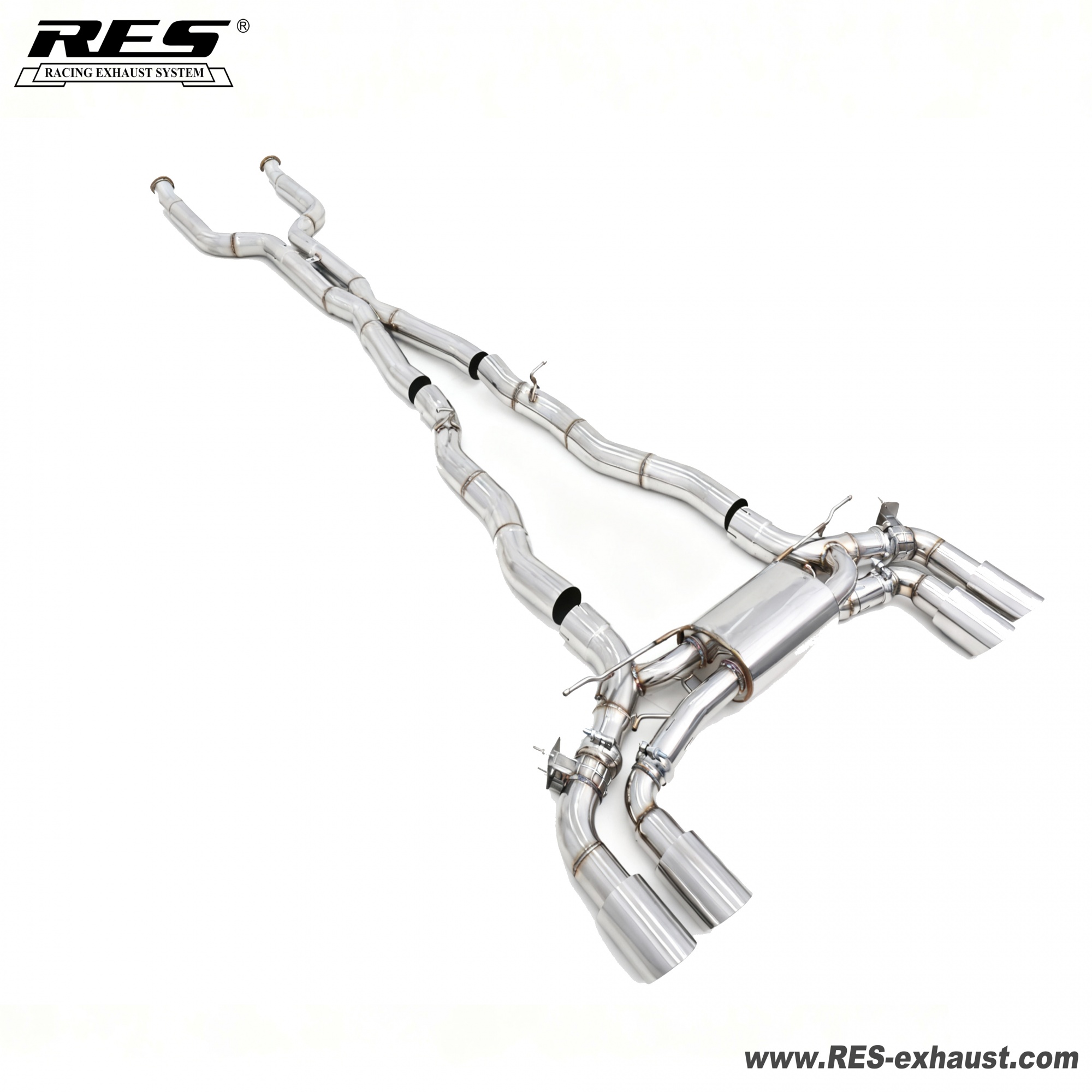 BMW M5 G90 4.4T  All SS304 / Valvetronic Catback System