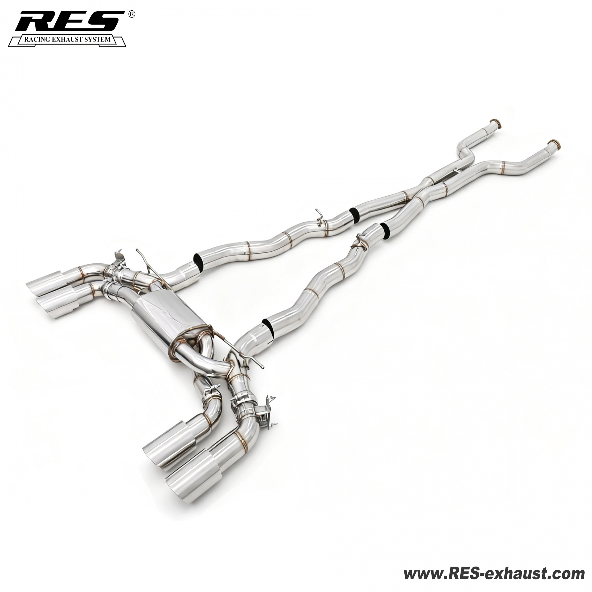 BMW M5 G90 4.4T  All SS304 / Valvetronic Catback System